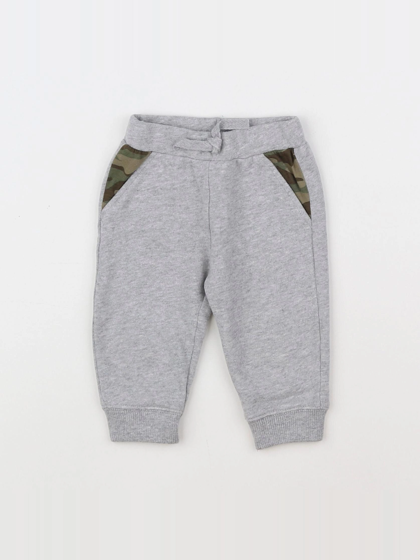 Benetton - jogging gris - 3/6 mois