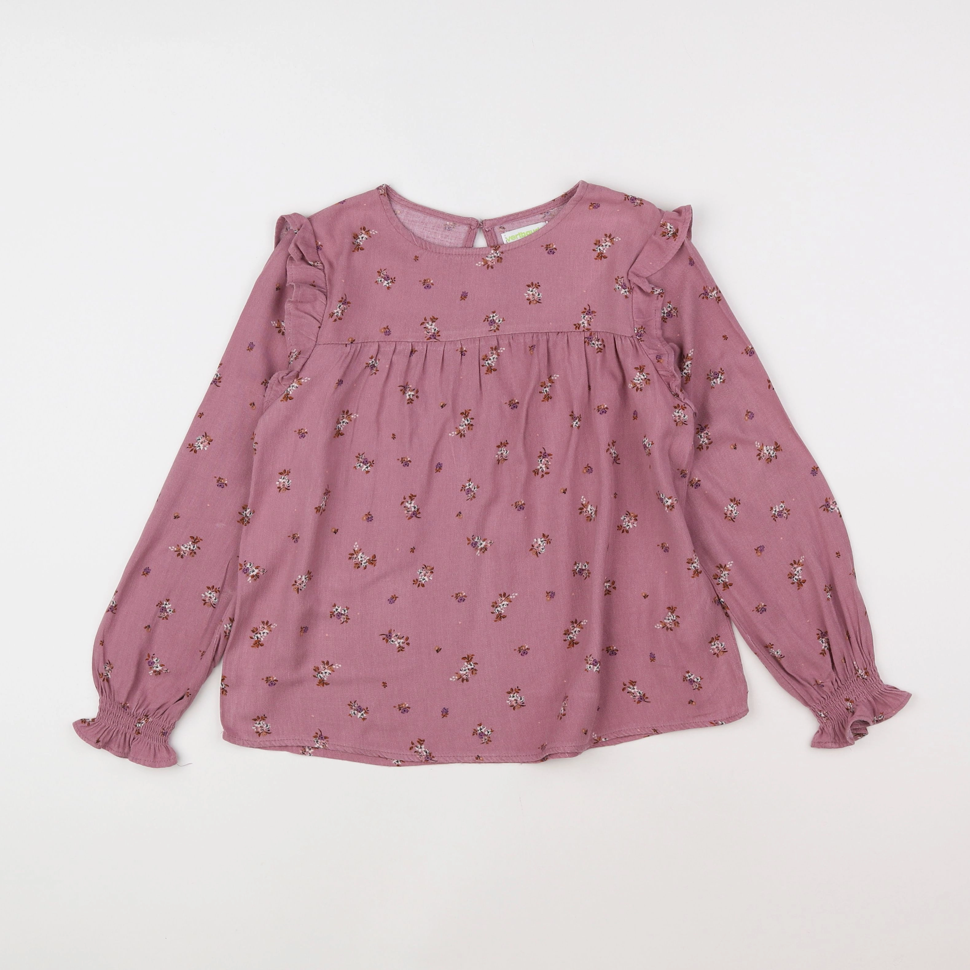 Vertbaudet - blouse rose - 8 ans