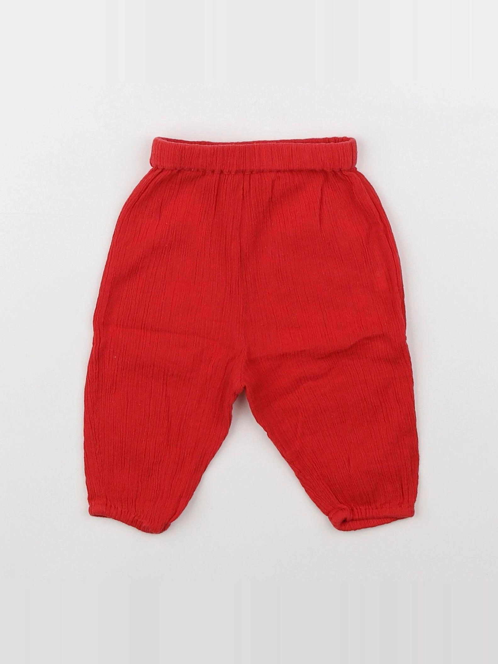Boutchou - sarouel rouge - 3 mois