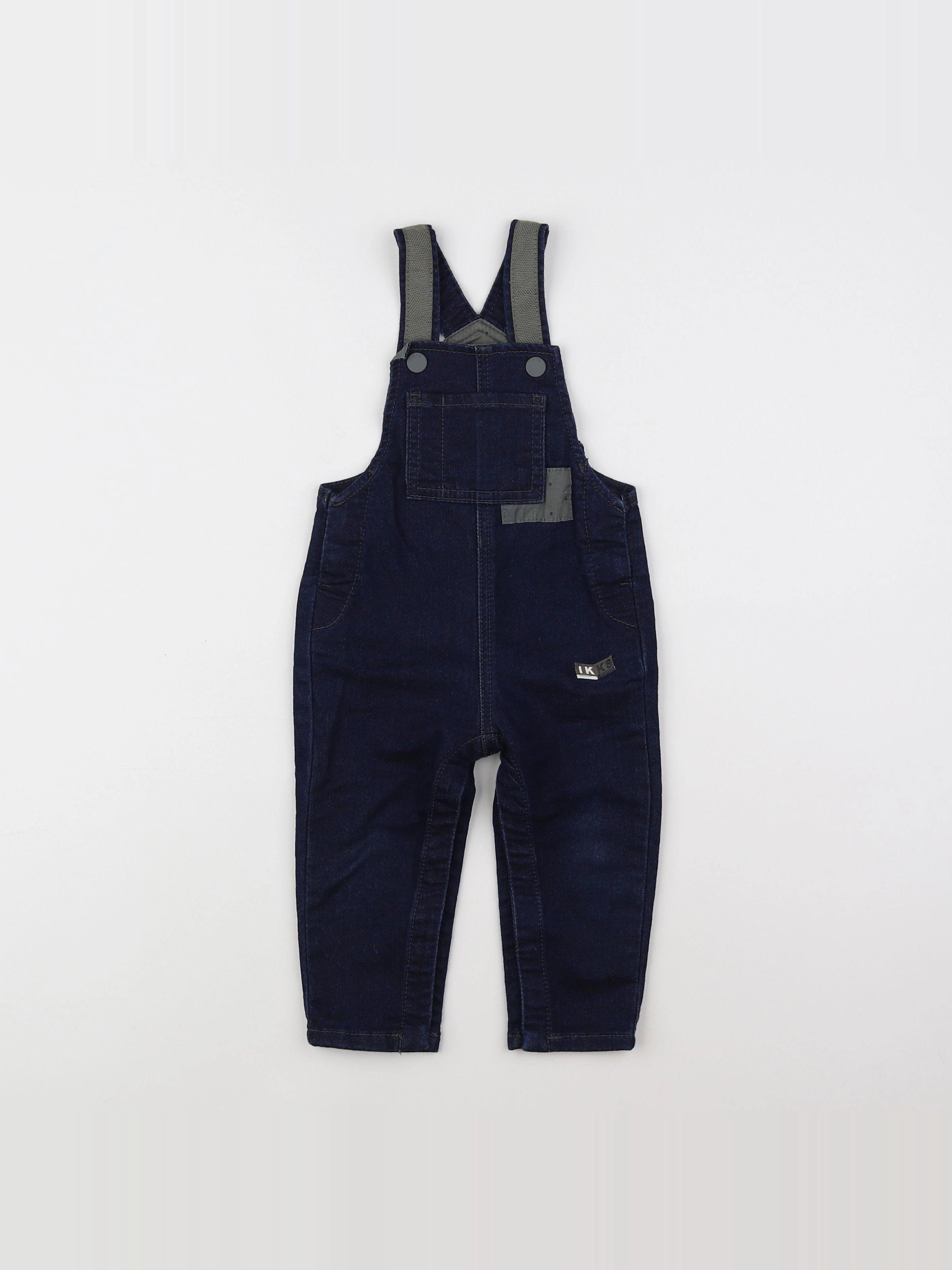 IKKS - salopette bleu - 12 mois