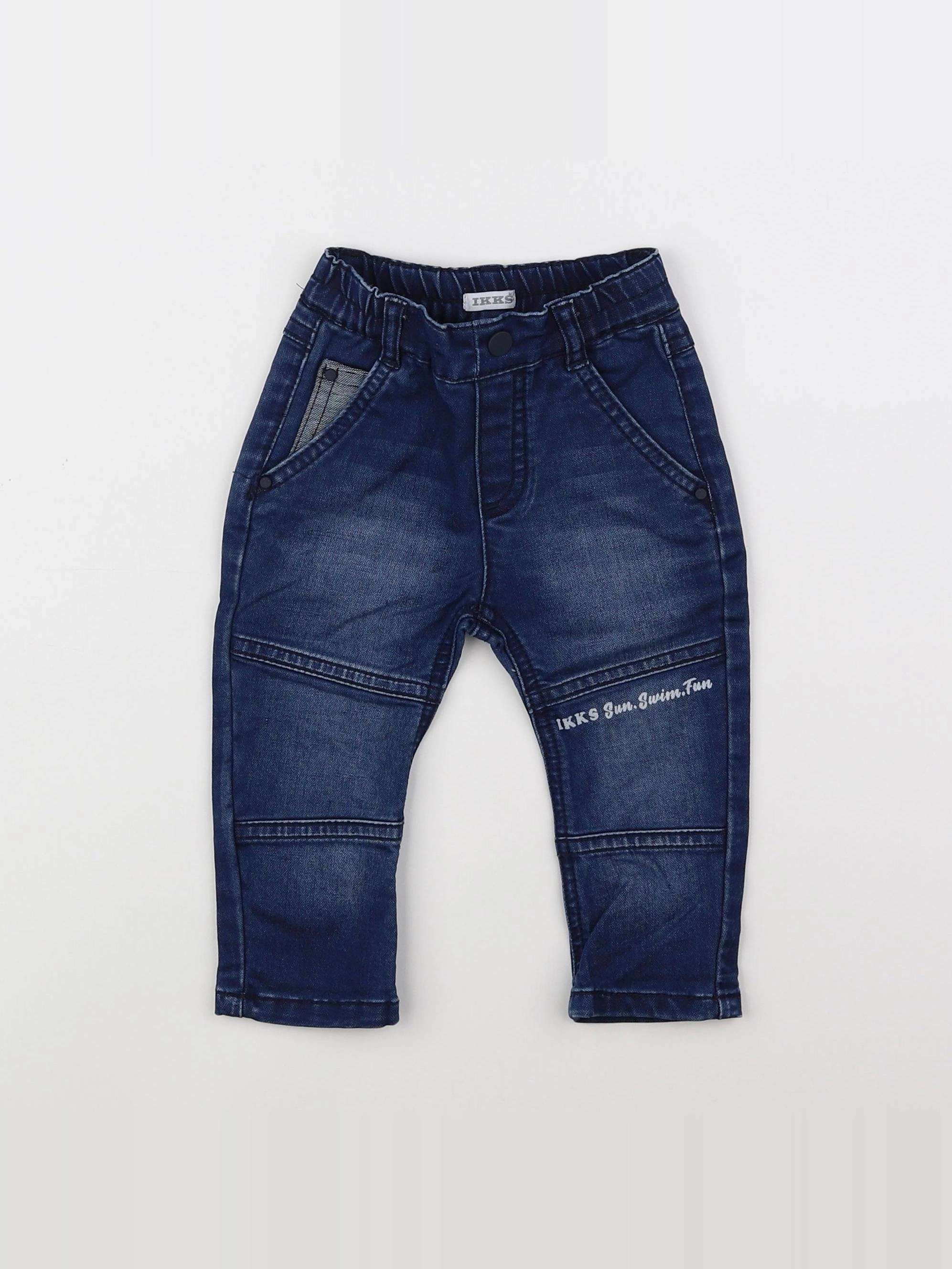 IKKS - jean bleu - 12 mois