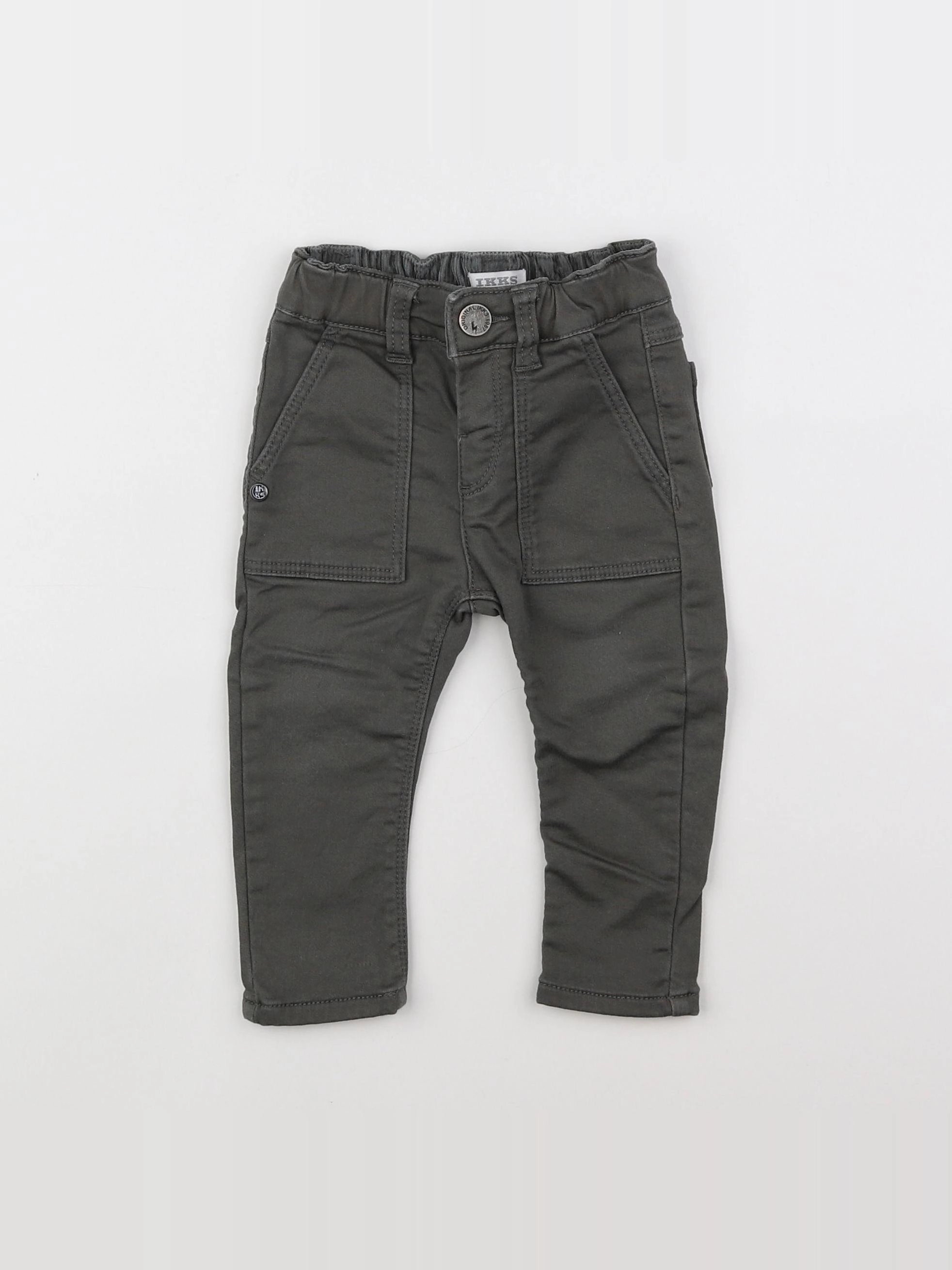 IKKS - jean gris - 12 mois
