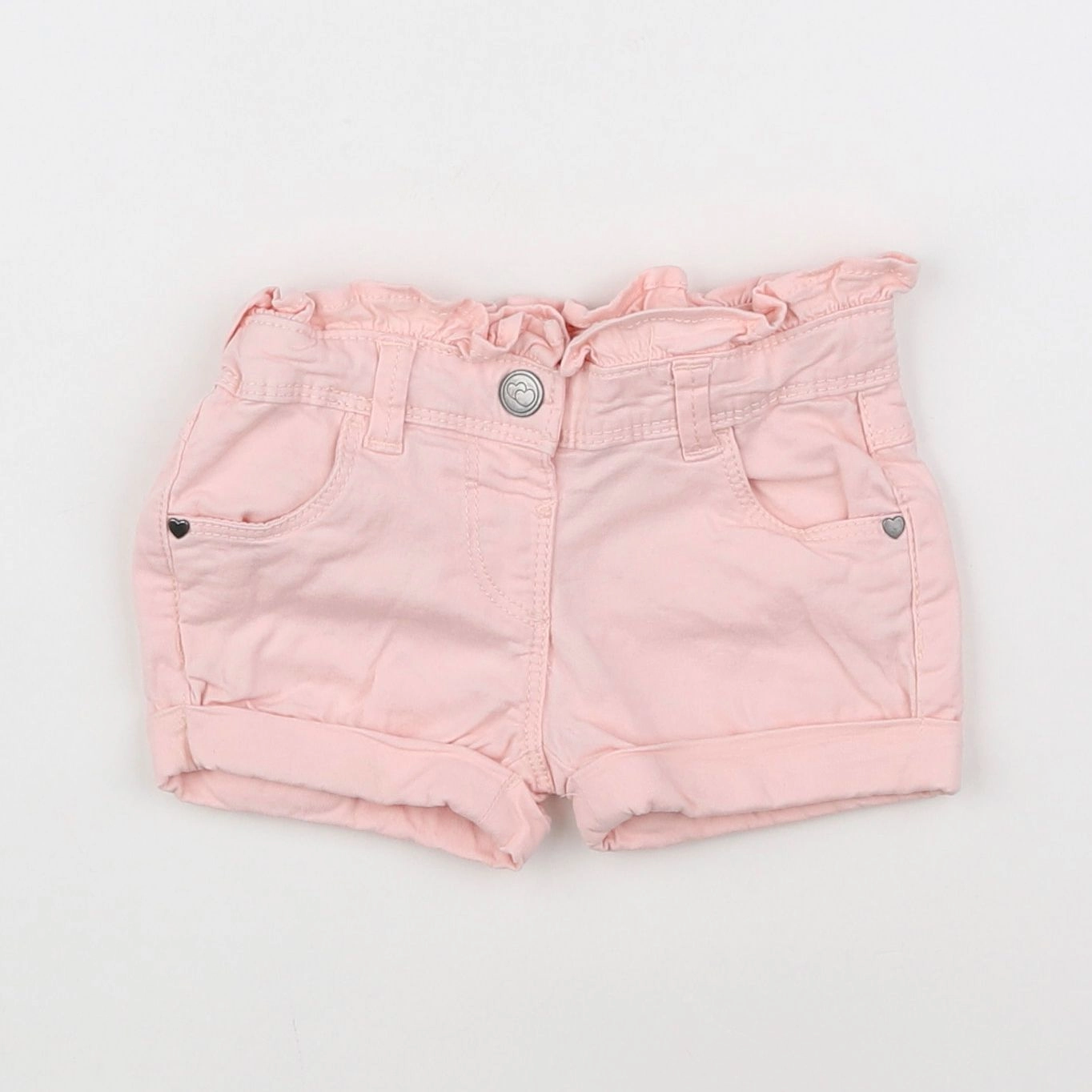 Tape à l'oeil - short rose - 12 mois