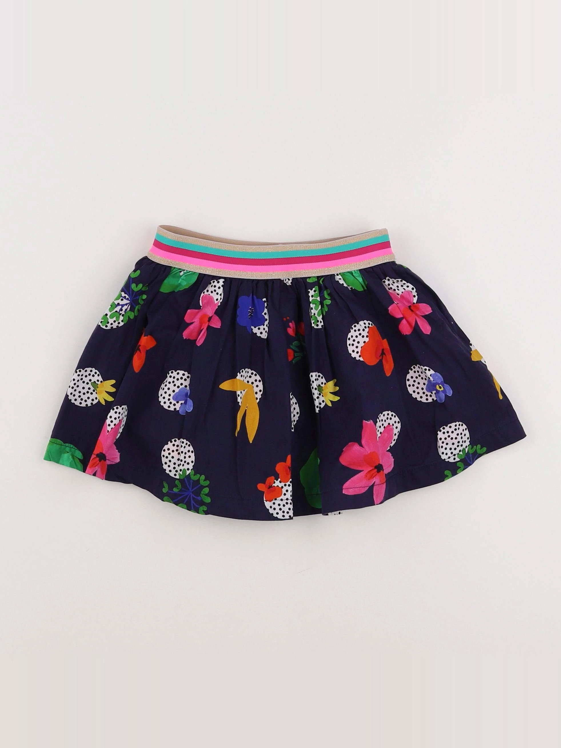 Catimini - jupe bleu, rose - 18 mois