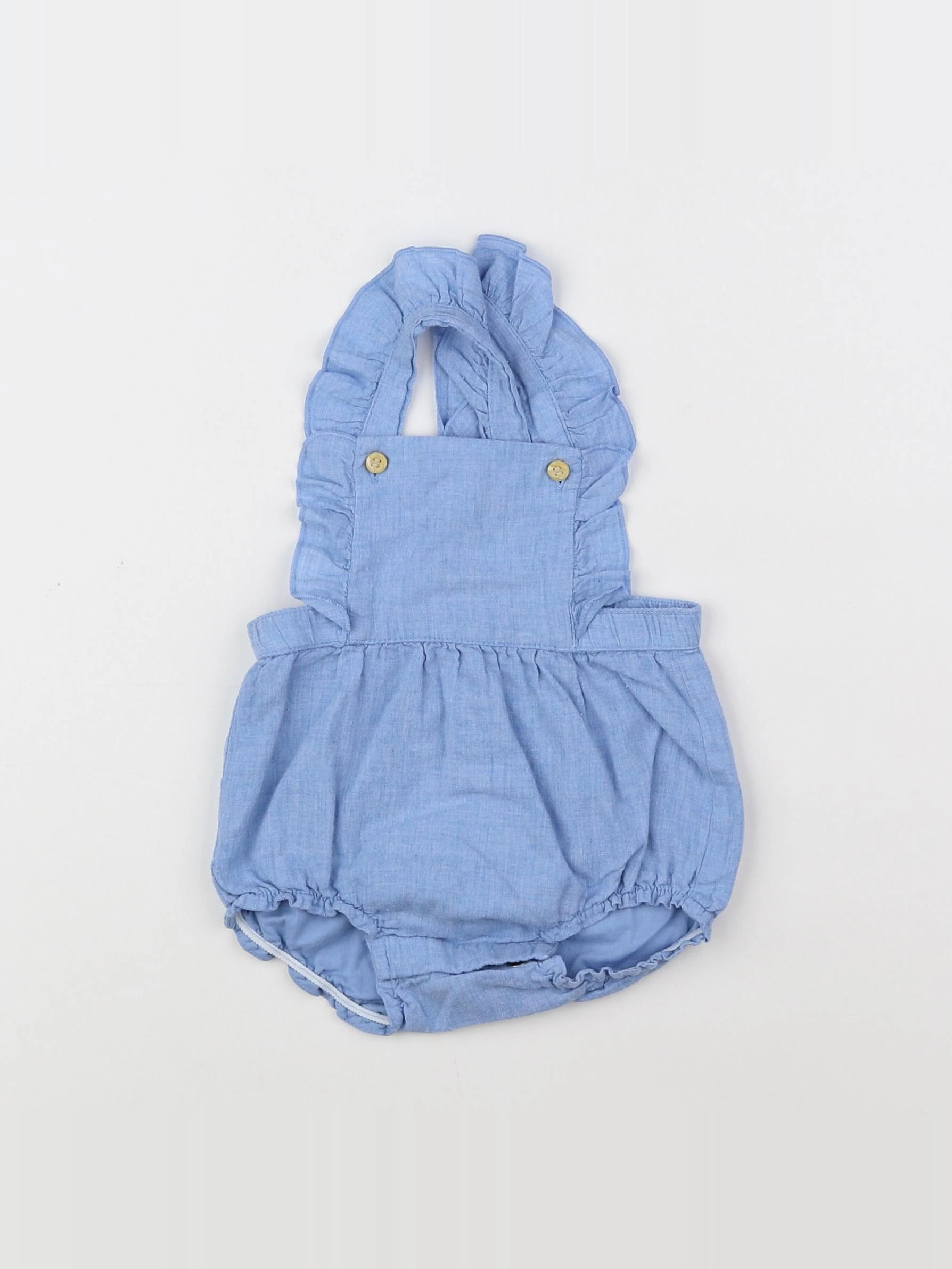 H&M - combinaison bleu - 3 mois