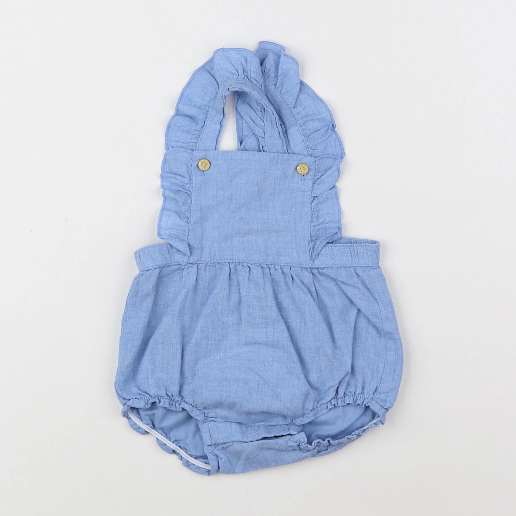 H&M - combinaison bleu - 3 mois