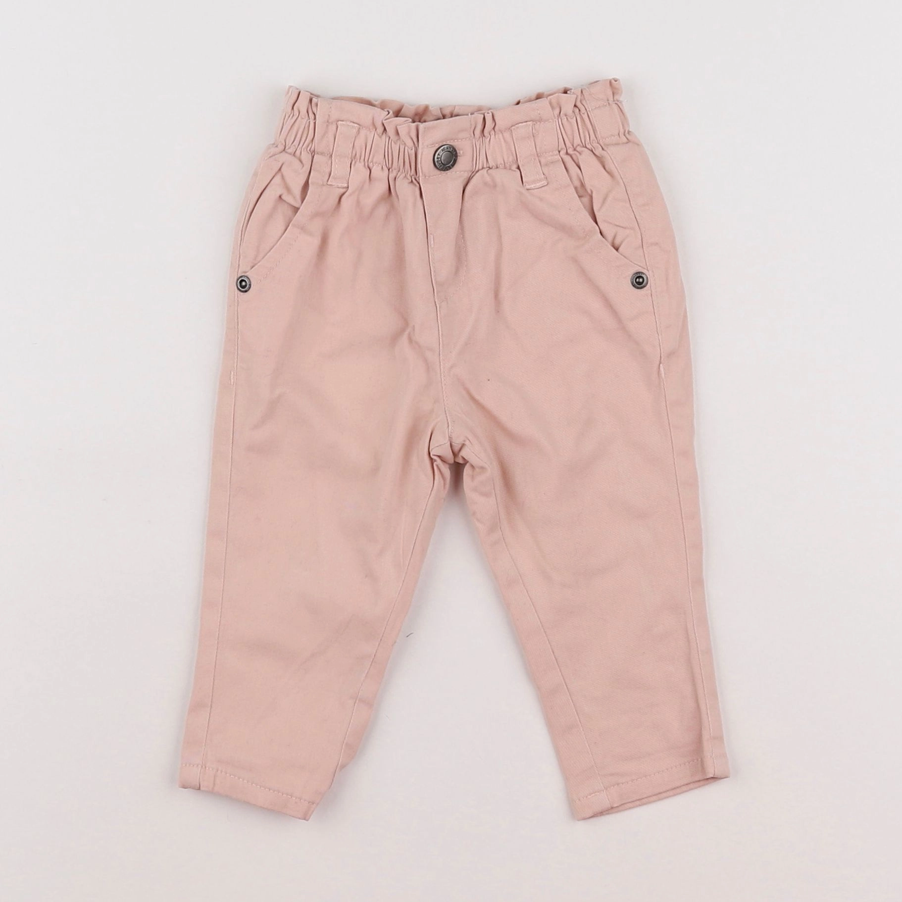 Vertbaudet - pantalon rose - 6 mois