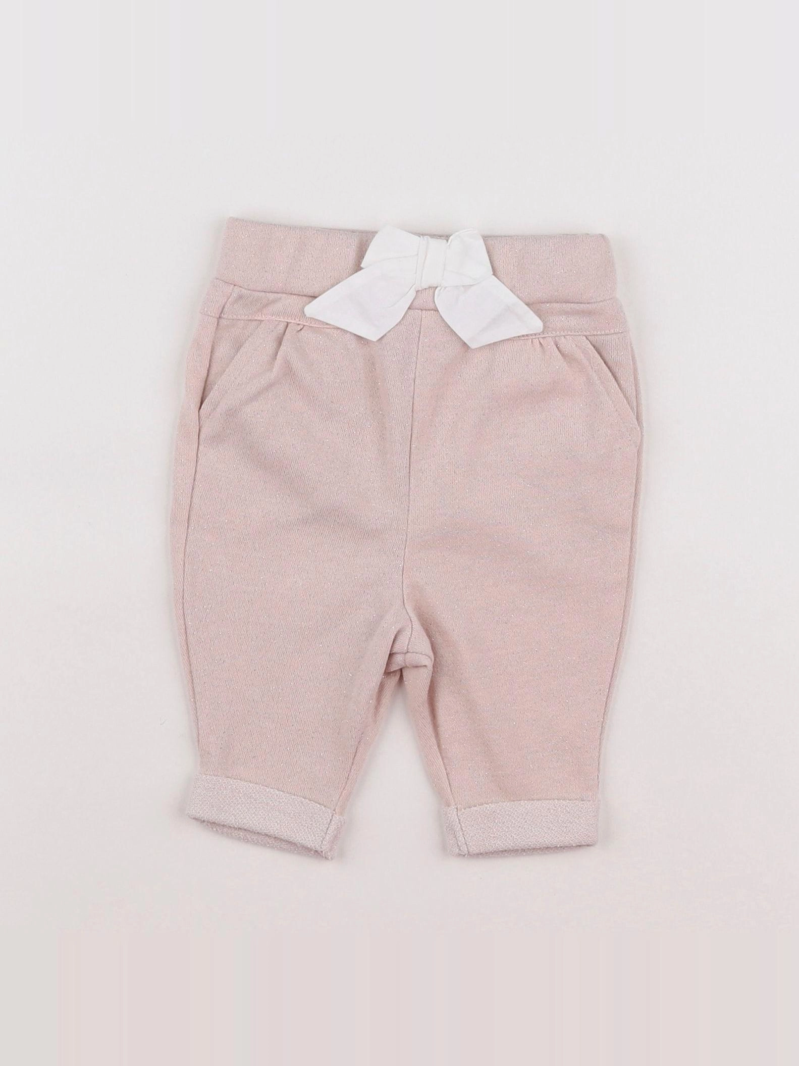 La Redoute - pantalon rose - 3 mois