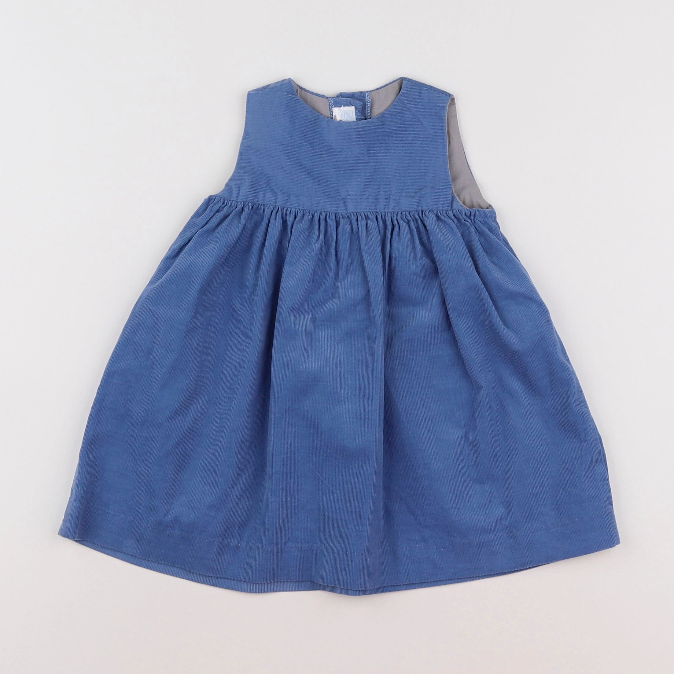 Acanthe - robe bleu - 3 mois