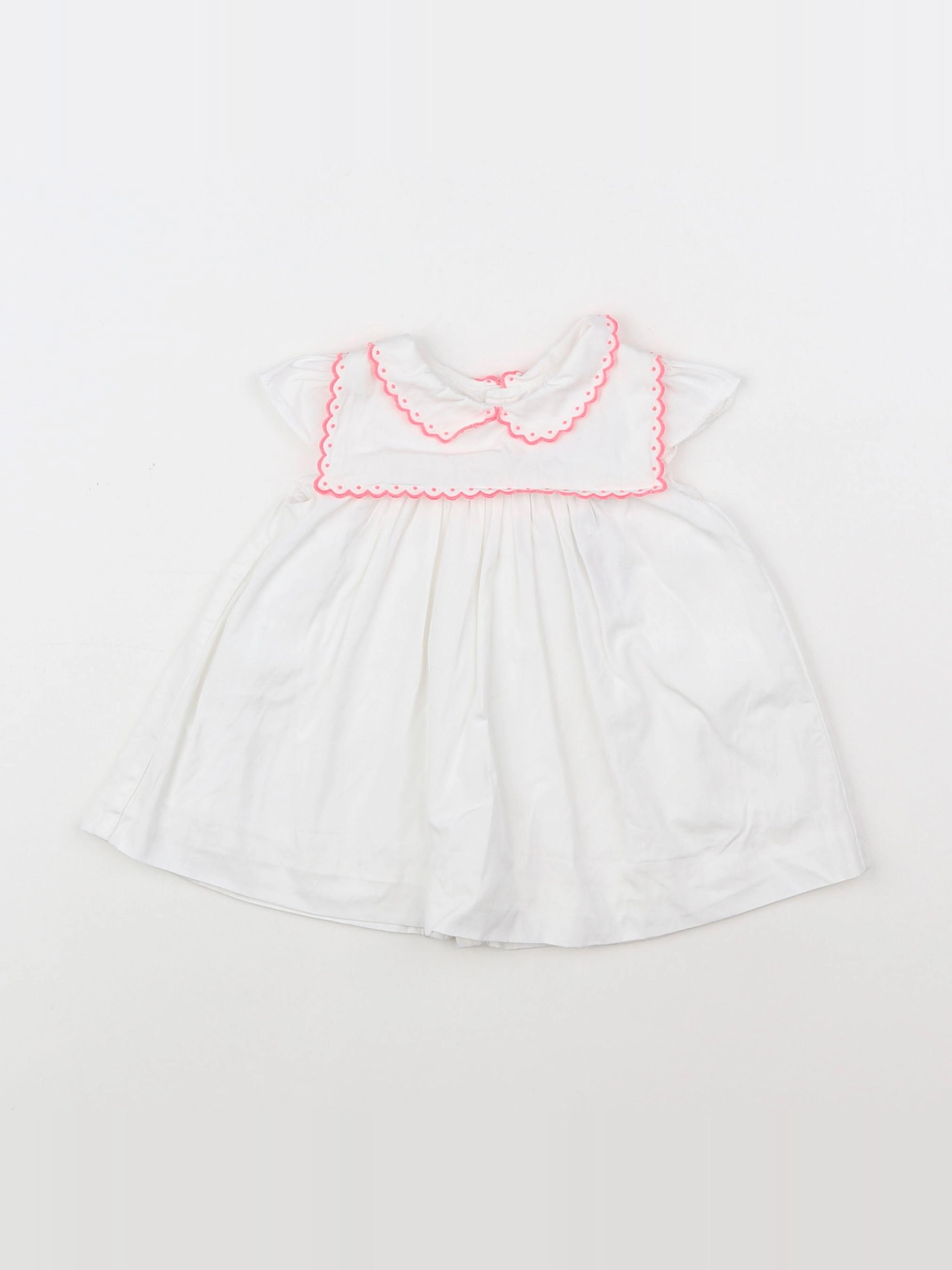 Jacadi - robe blanc - 3 mois