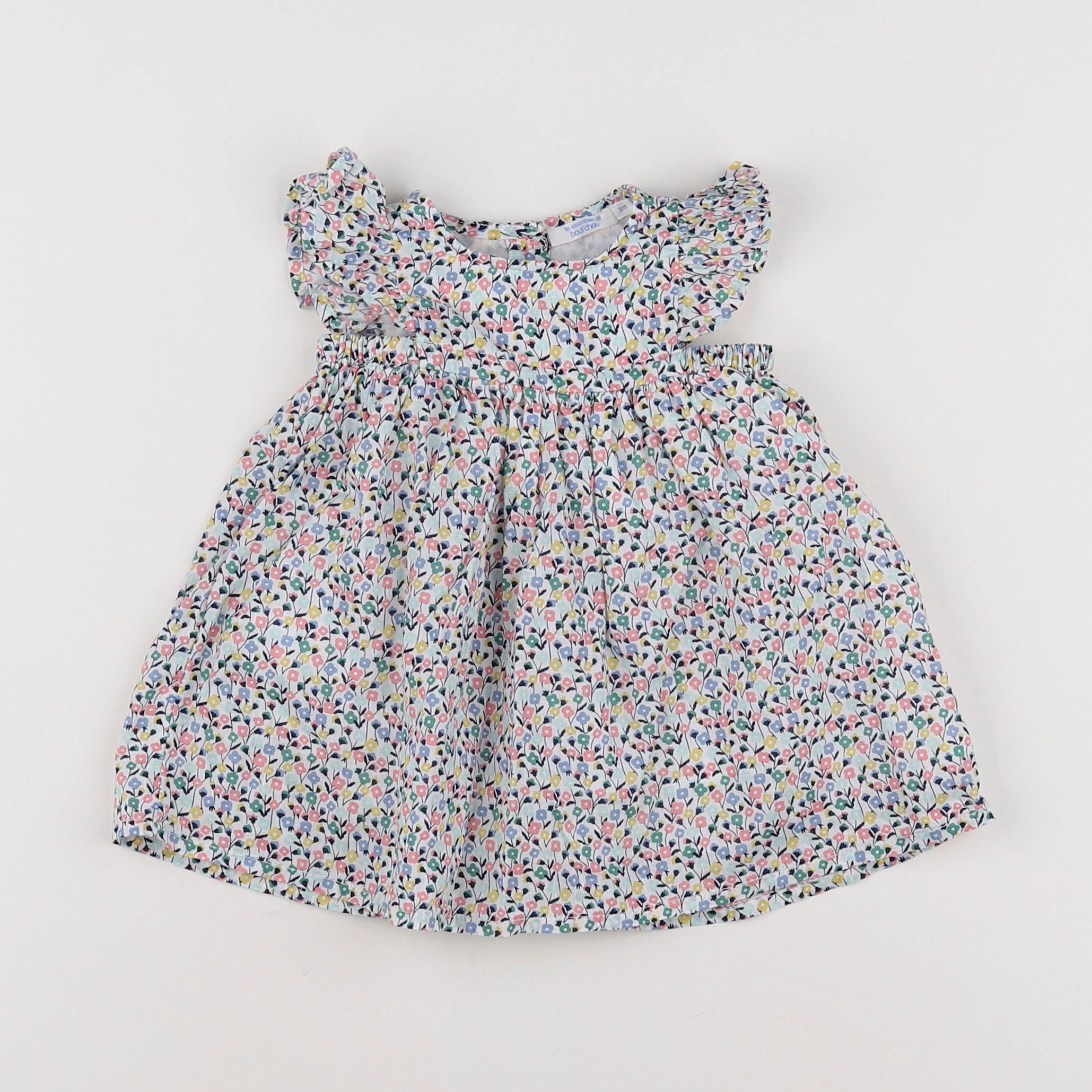 Boutchou - robe bleu - 3 mois