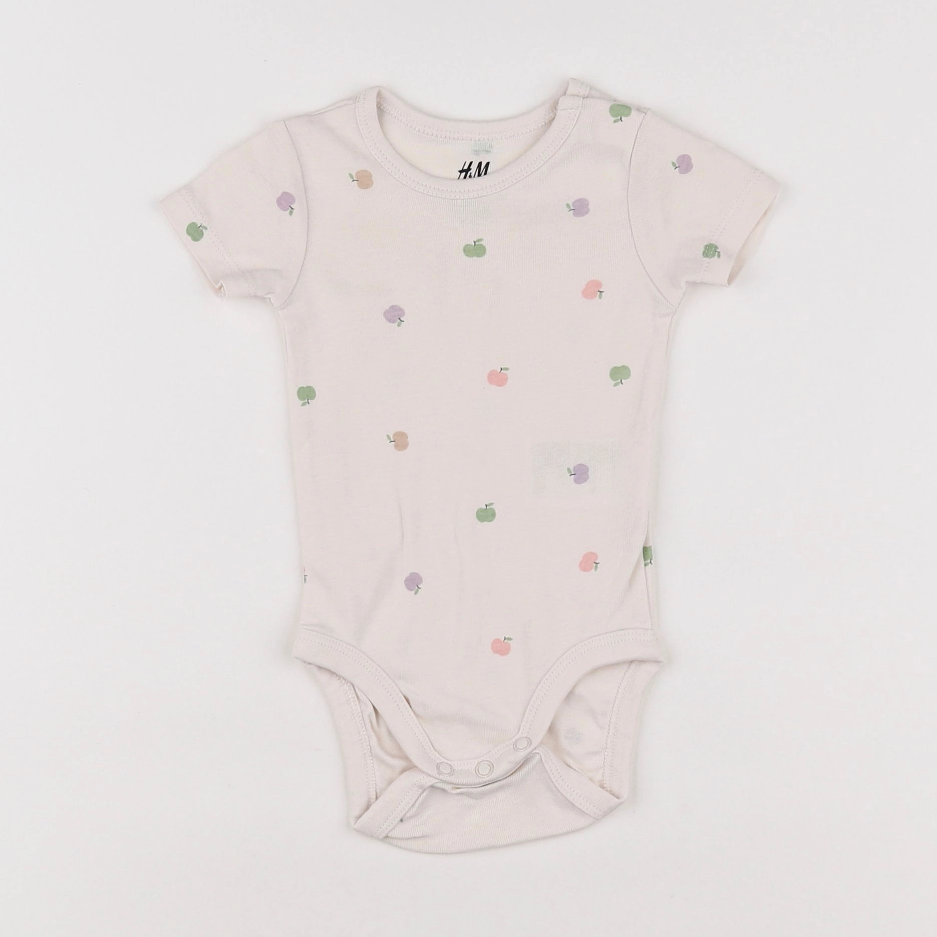 H&M - body beige - 3 mois