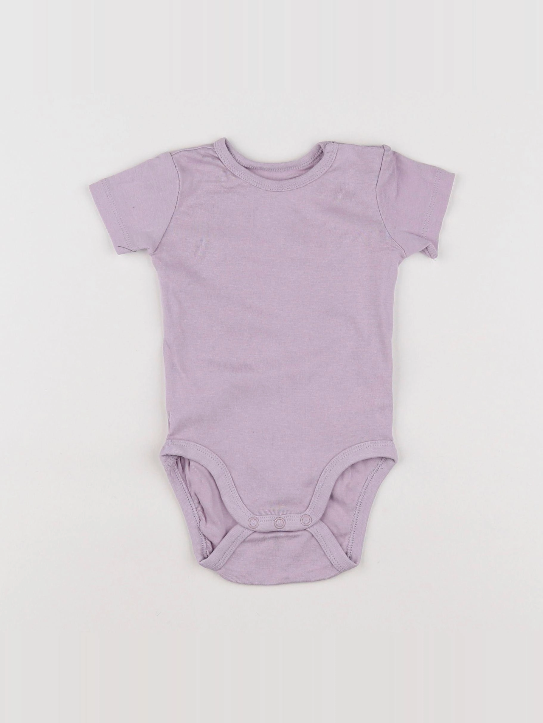H&M - body violet - 3 mois