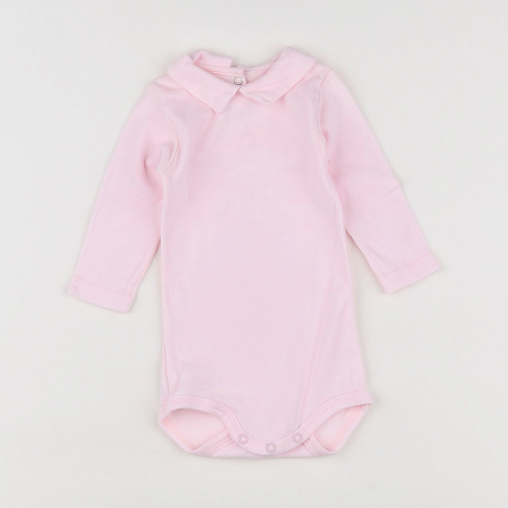 Petit Bateau - body rose - 3 mois