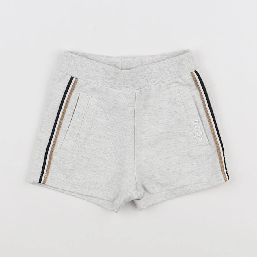 Hugo Boss - short gris - 3 mois