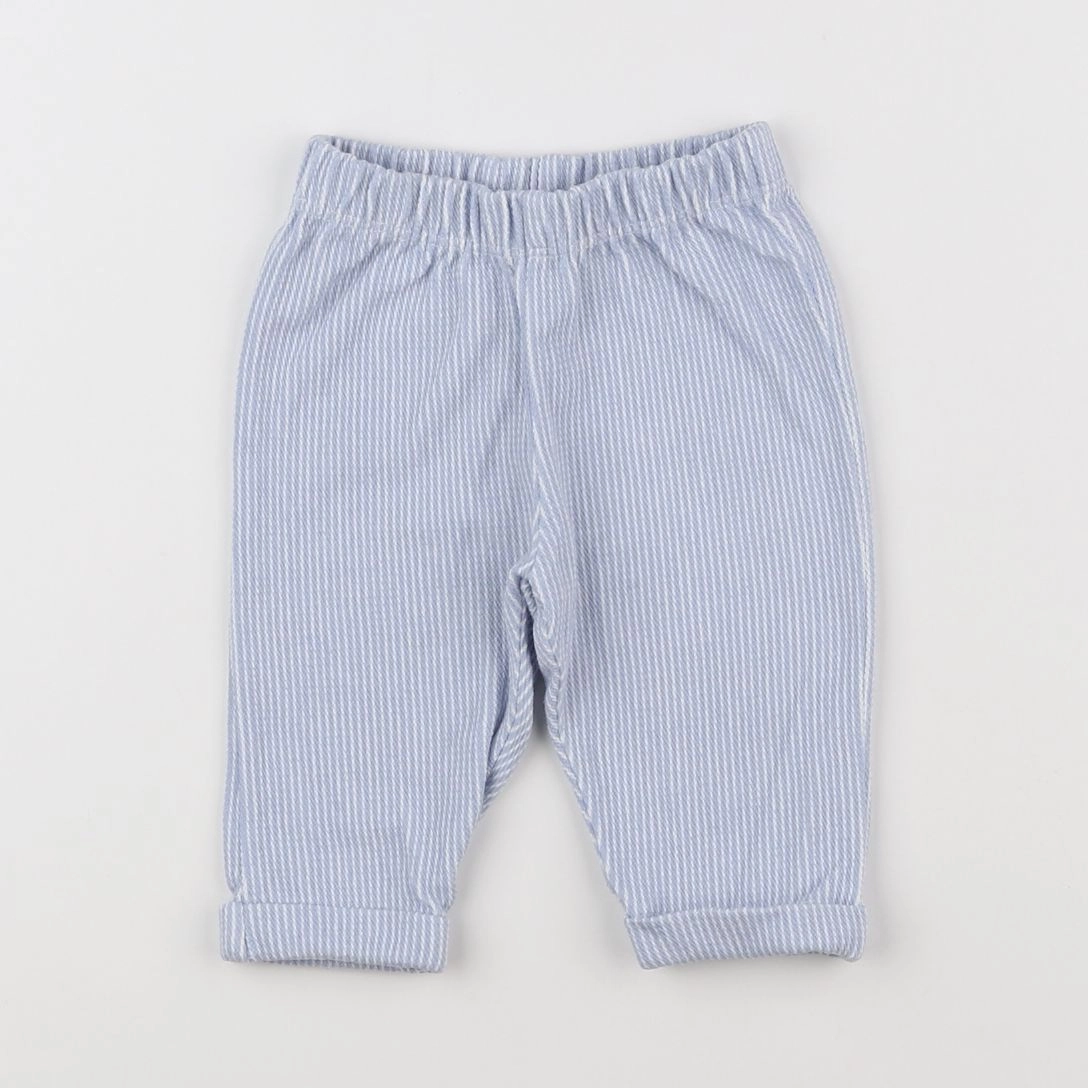 Buissonnière - pantalon bleu - 3/6 mois