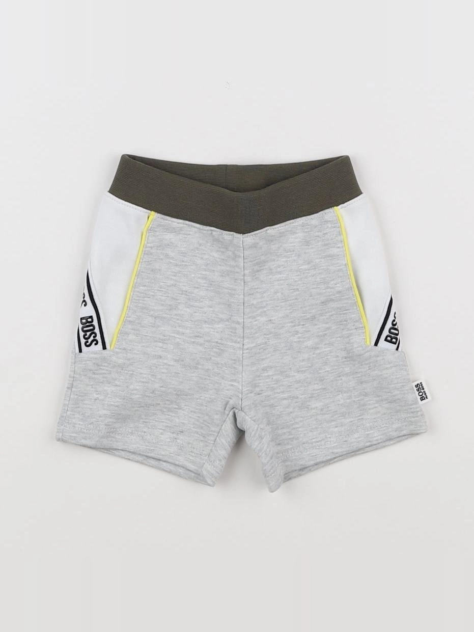 Hugo Boss - short gris (état neuf) - 3 mois