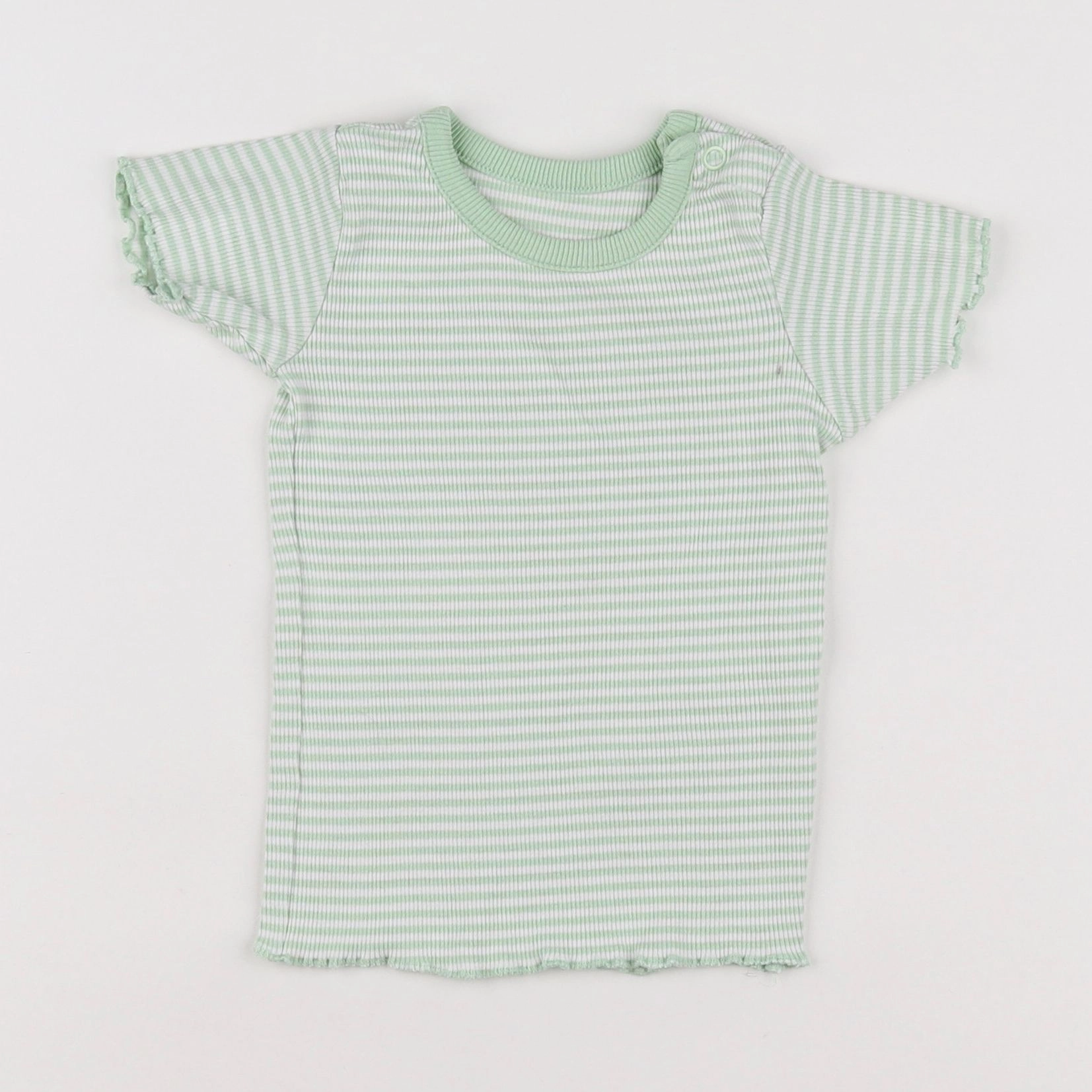 Marks & Spencer  - tee-shirt vert - 9/12 mois