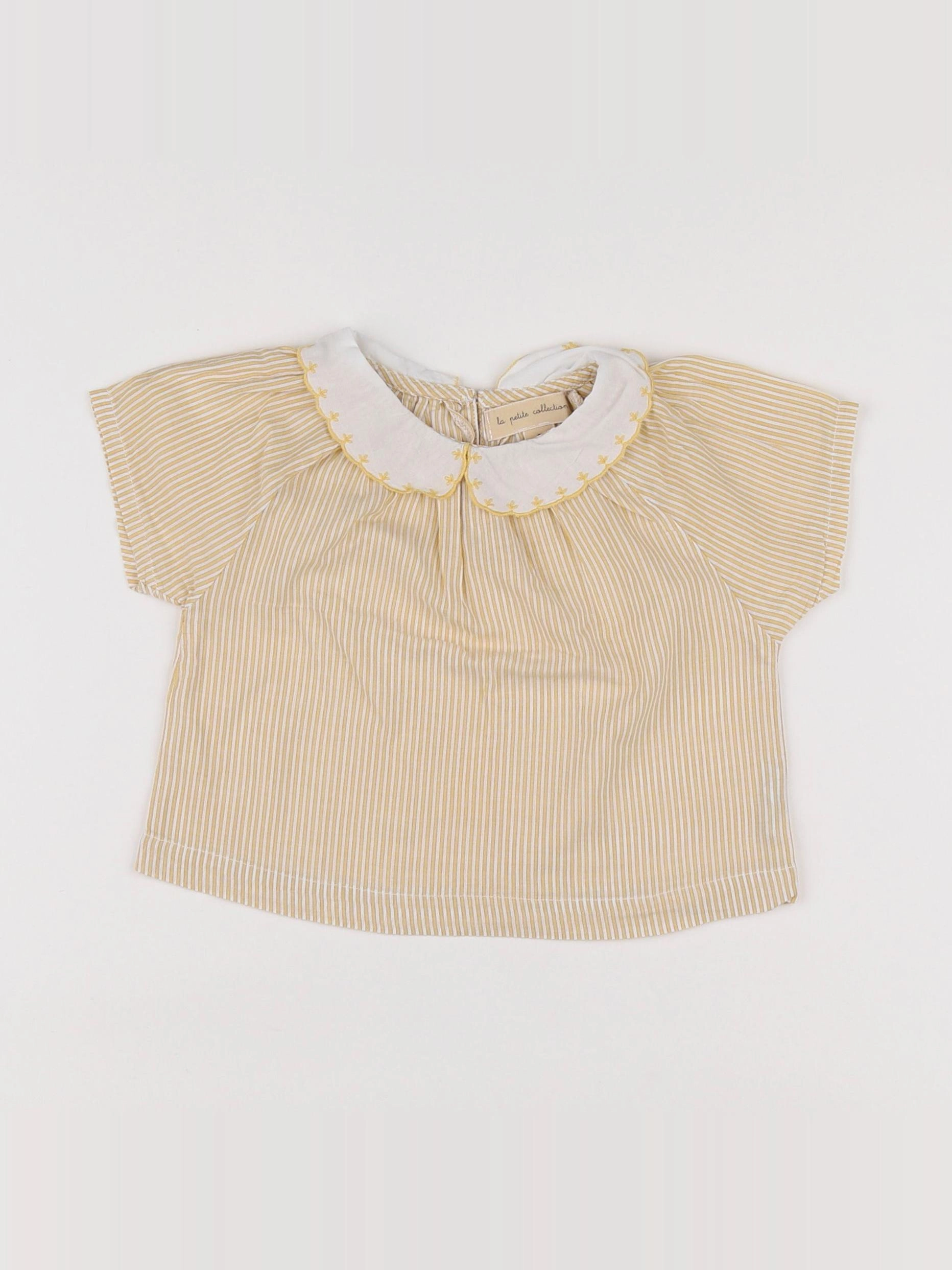La Petite Collection - blouse jaune - 6 mois