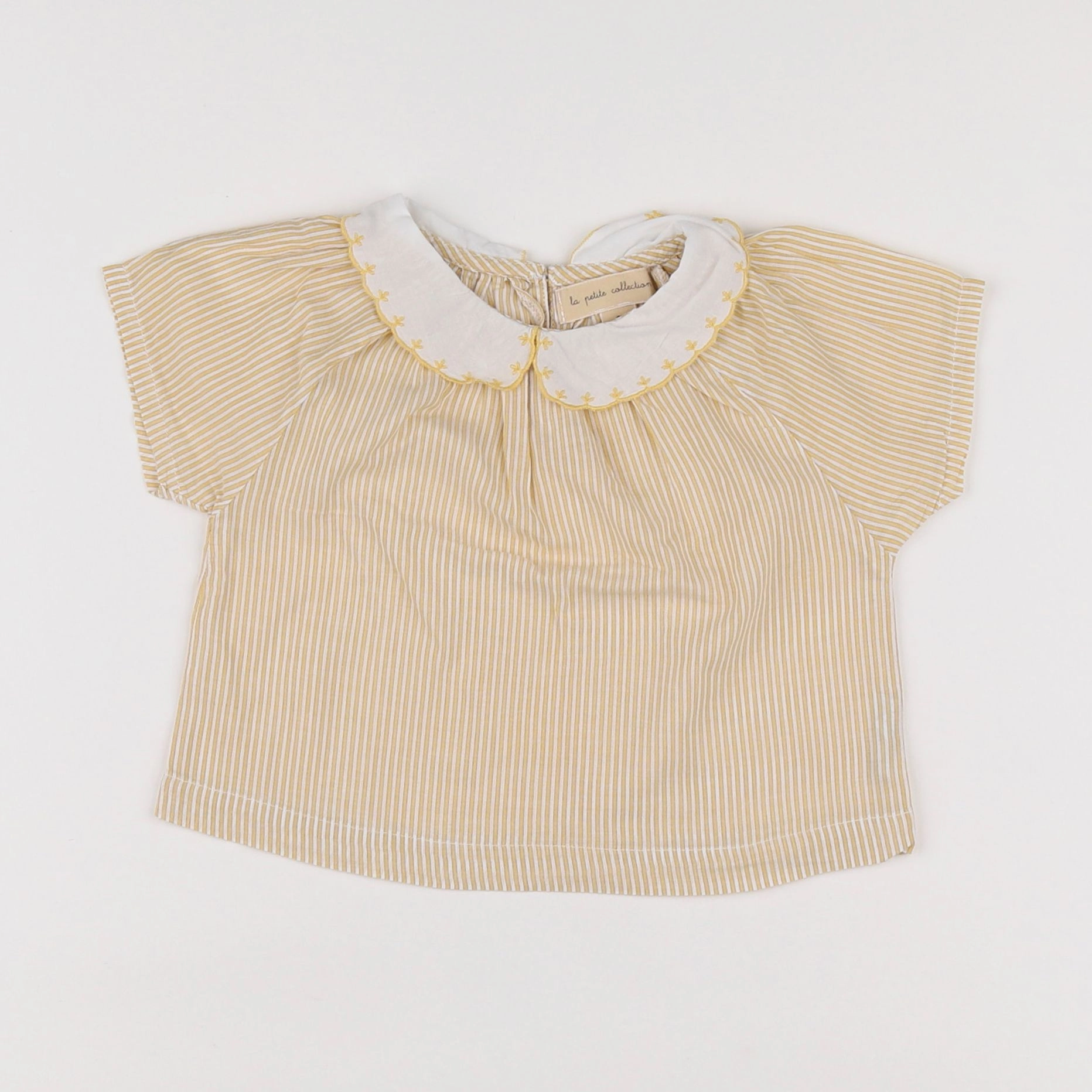 La Petite Collection - blouse jaune - 6 mois