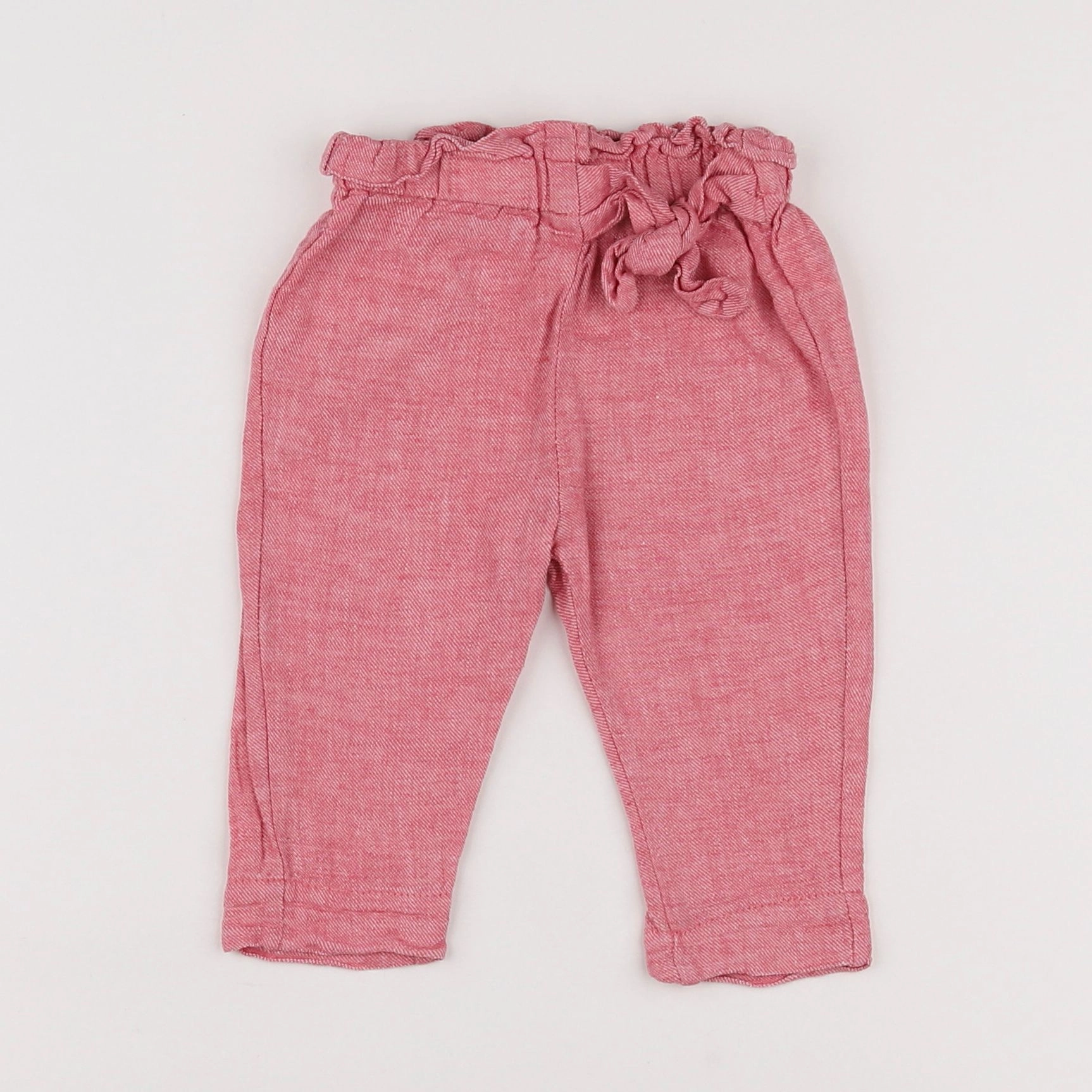 Vertbaudet - pantalon rose - 6 mois