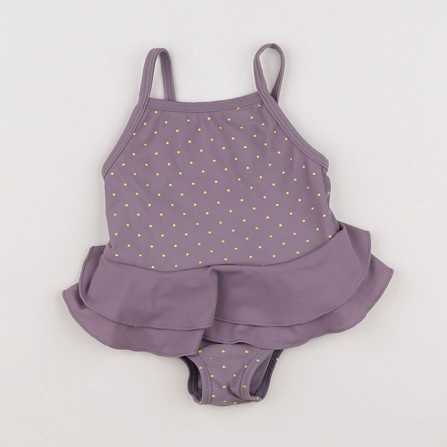 Vertbaudet - maillot de bain violet - 9 mois