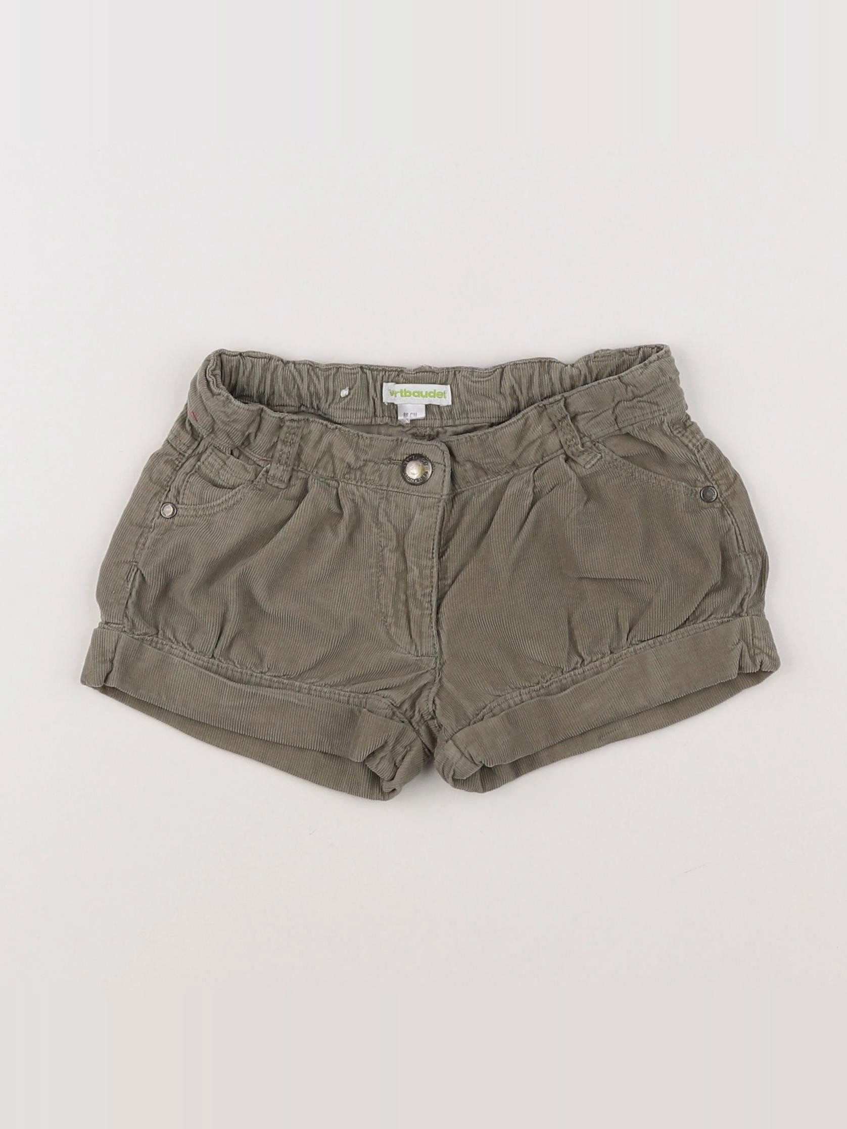 Vertbaudet - short vert - 18 mois