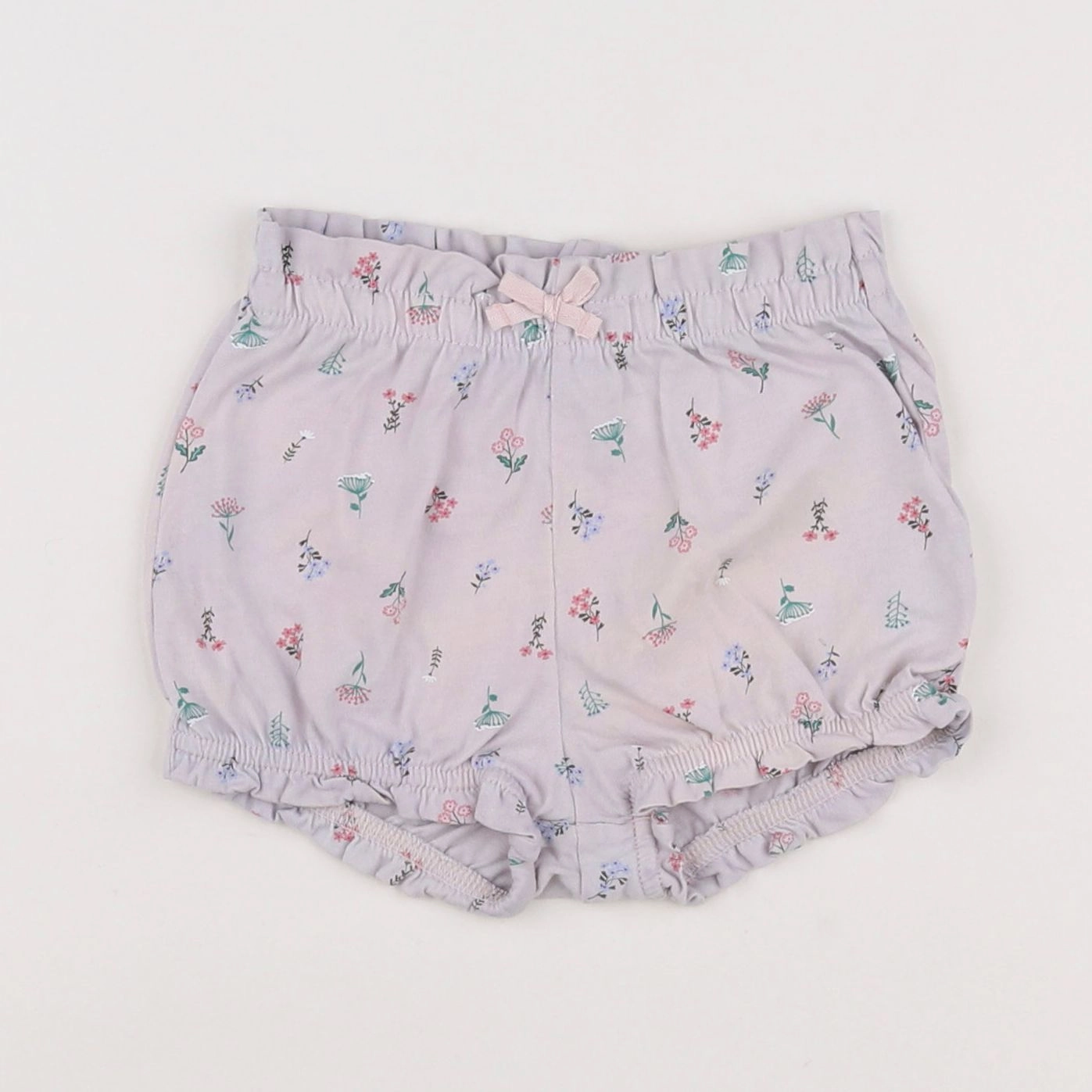 H&M - short rose - 12/18 mois