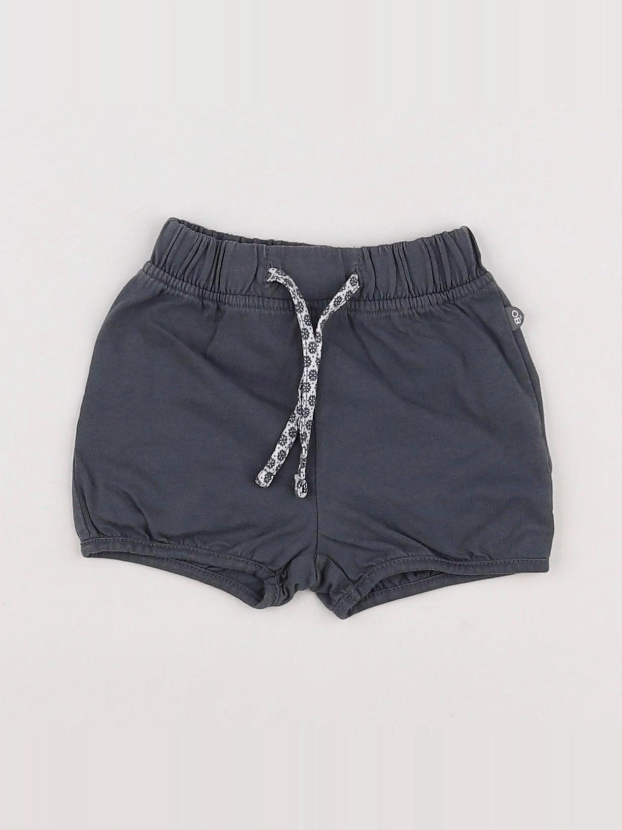 Benetton - short gris - 3 mois