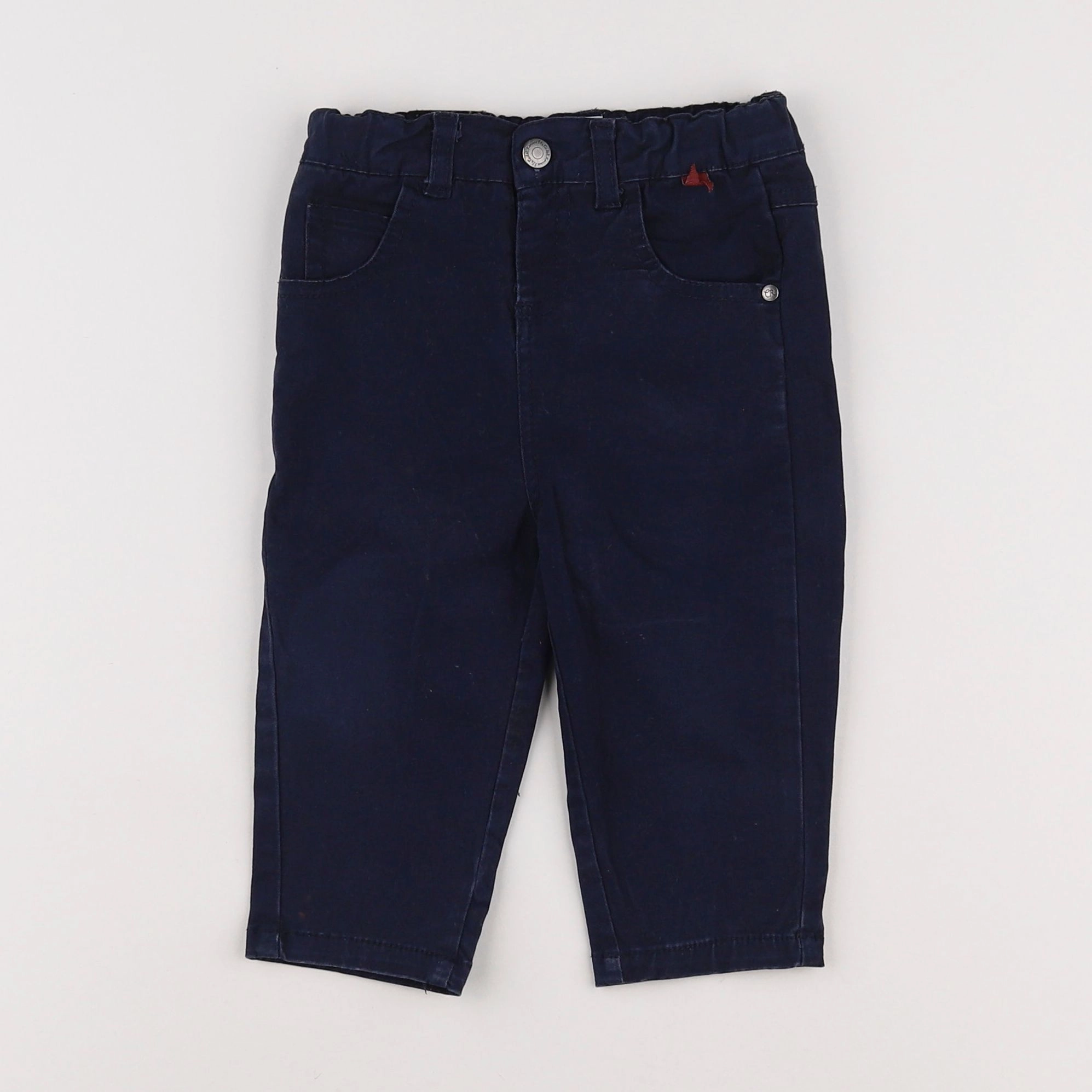 Cadet Rousselle - pantalon bleu - 12 mois