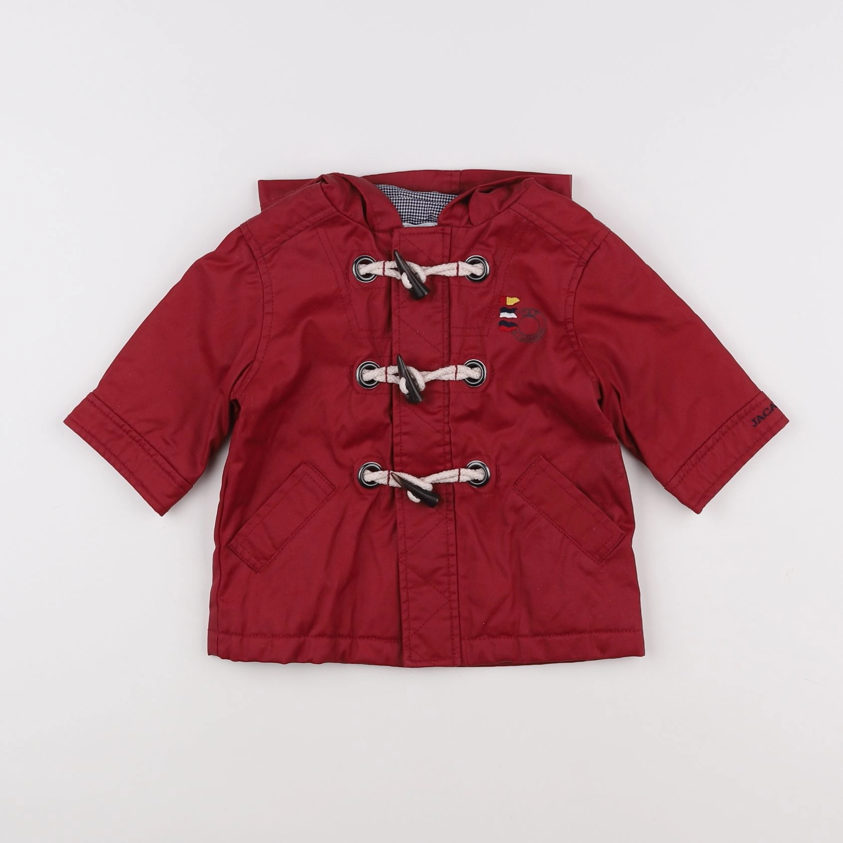 Jacadi - parka rouge - 6 mois