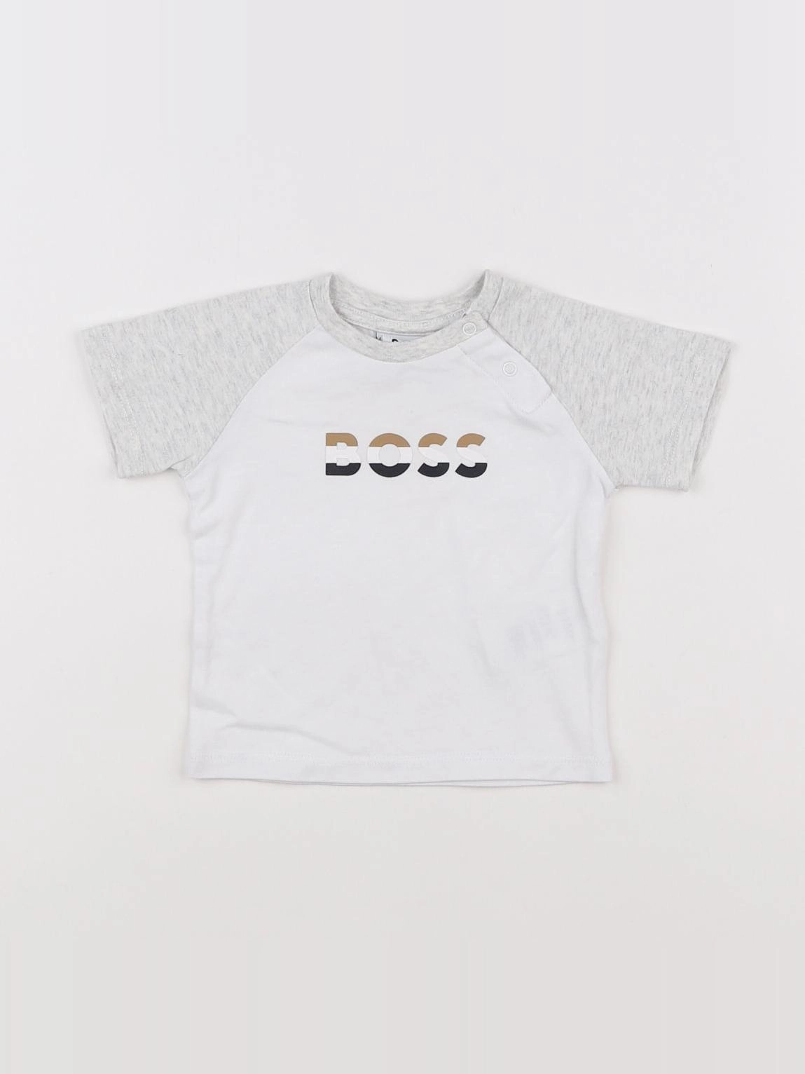 Hugo Boss - tee-shirt blanc - 3 mois