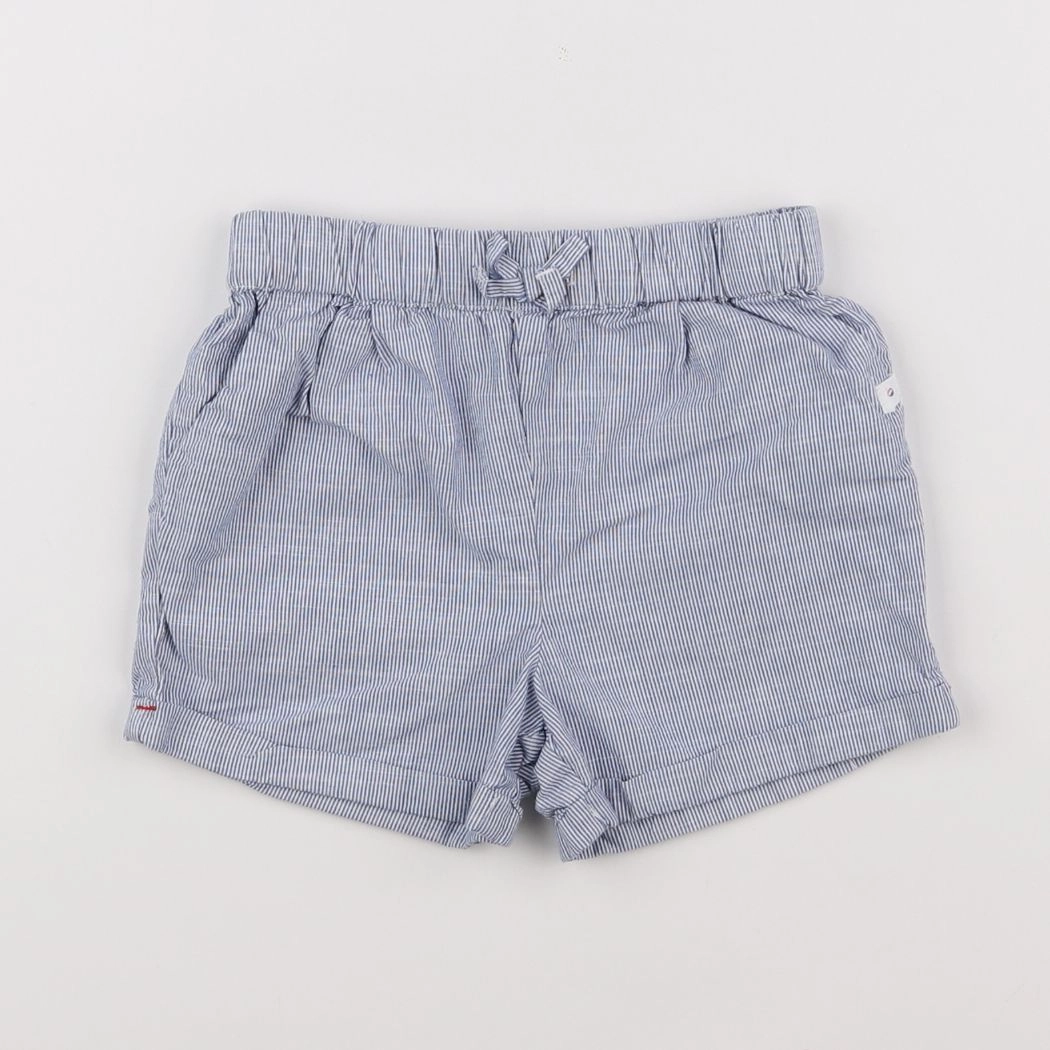 Absorba - short bleu - 18 mois