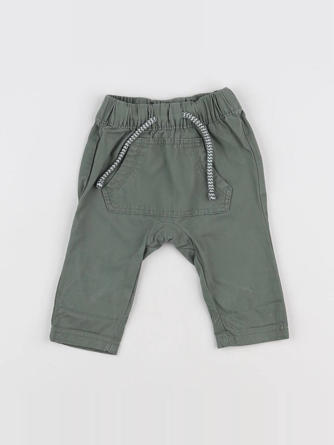 Tape à l'oeil - pantalon vert - 3 mois