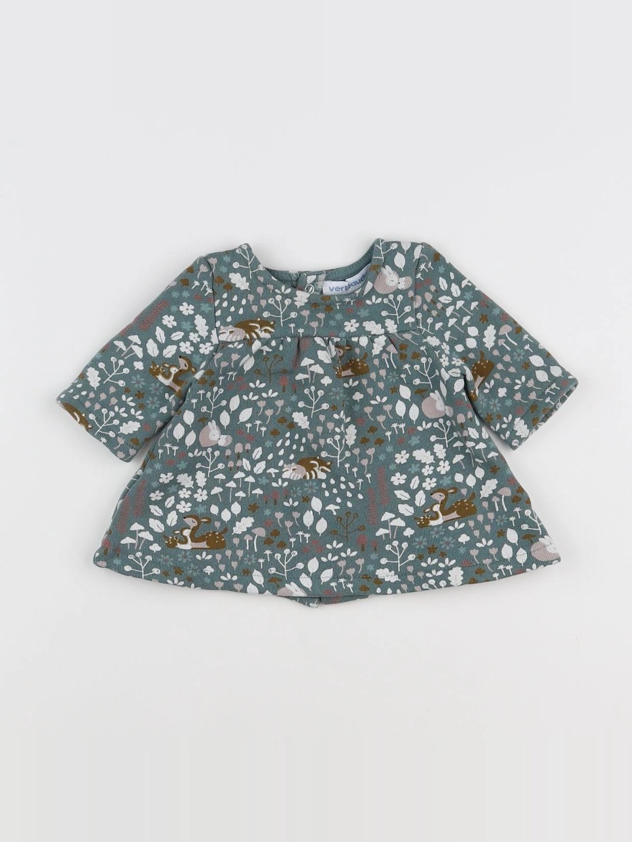 Vertbaudet - robe multicolore - 1 mois