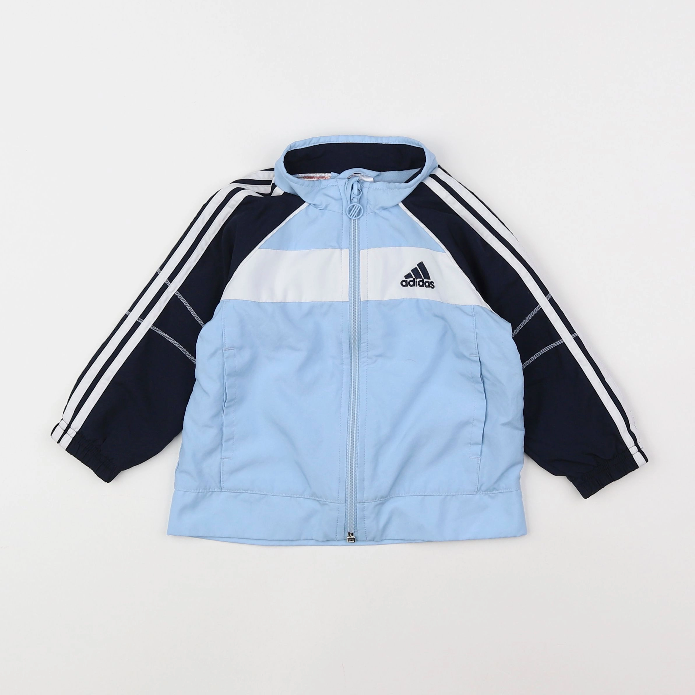 Adidas - veste bleu - 12 mois