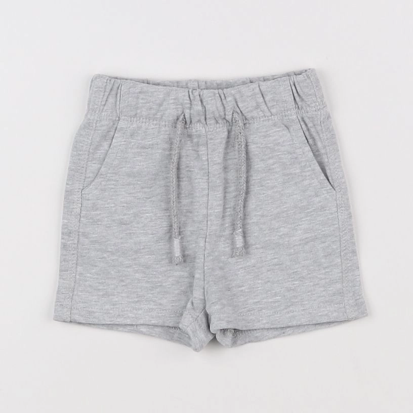 Vertbaudet - short gris - 3 mois