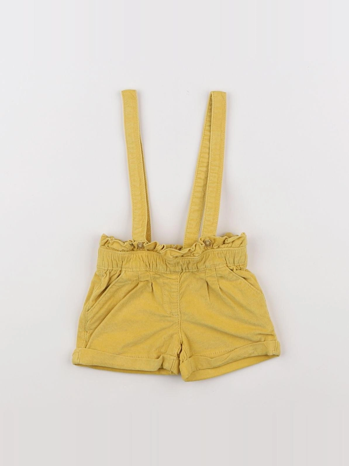 Tape à l'oeil - short jaune - 6 mois