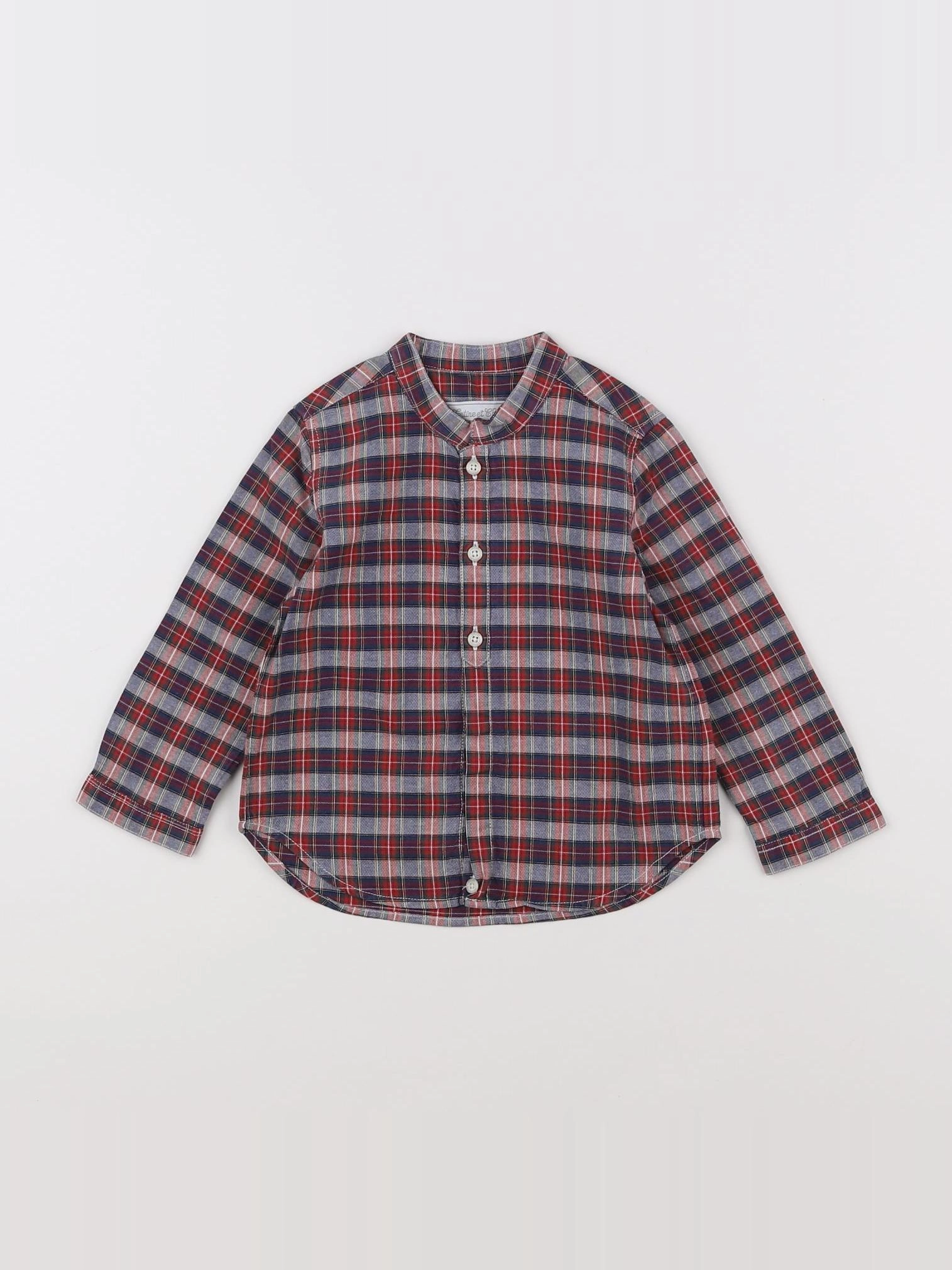 Tartine & Chocolat - chemise multicolore - 18 mois