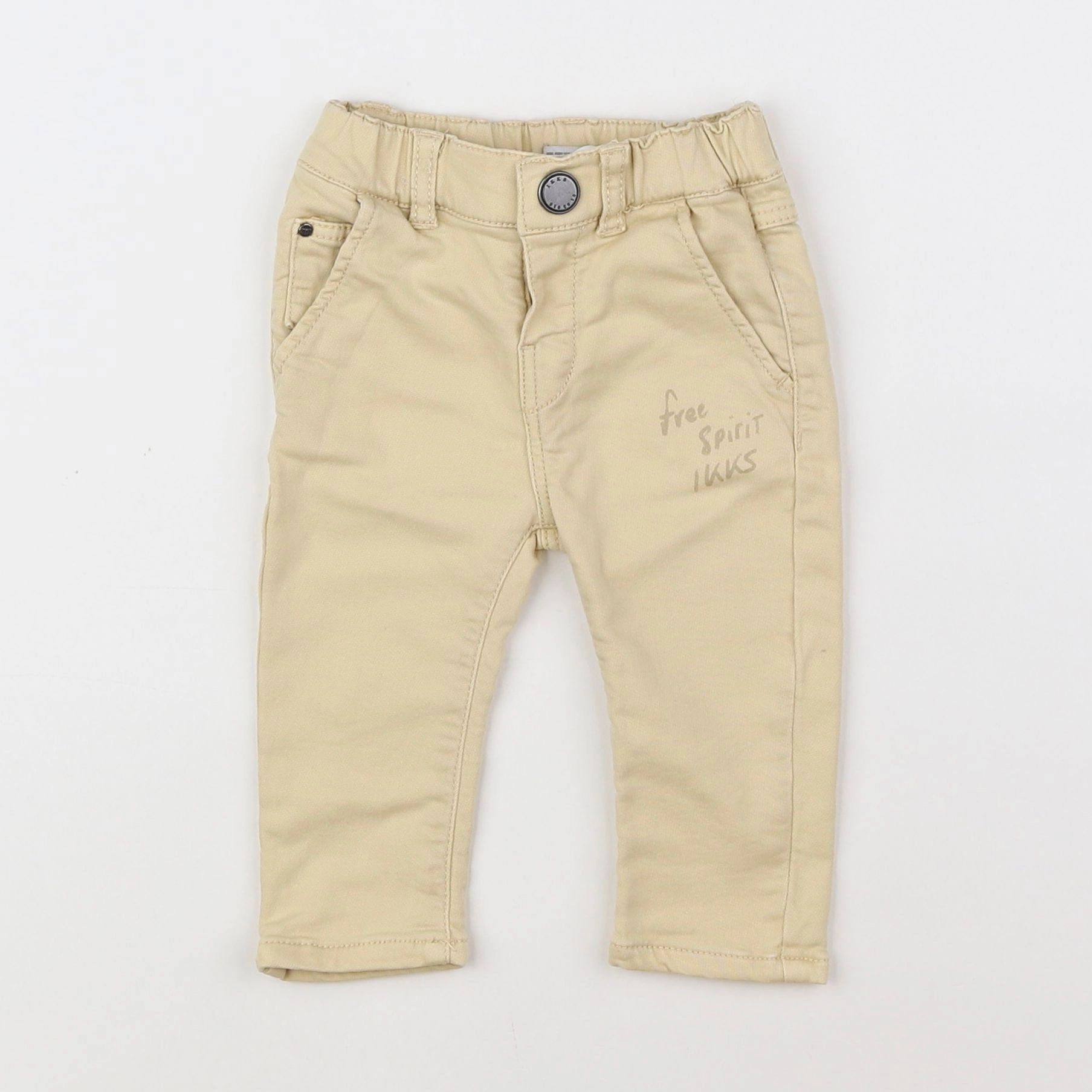 IKKS - pantalon beige - 6 mois