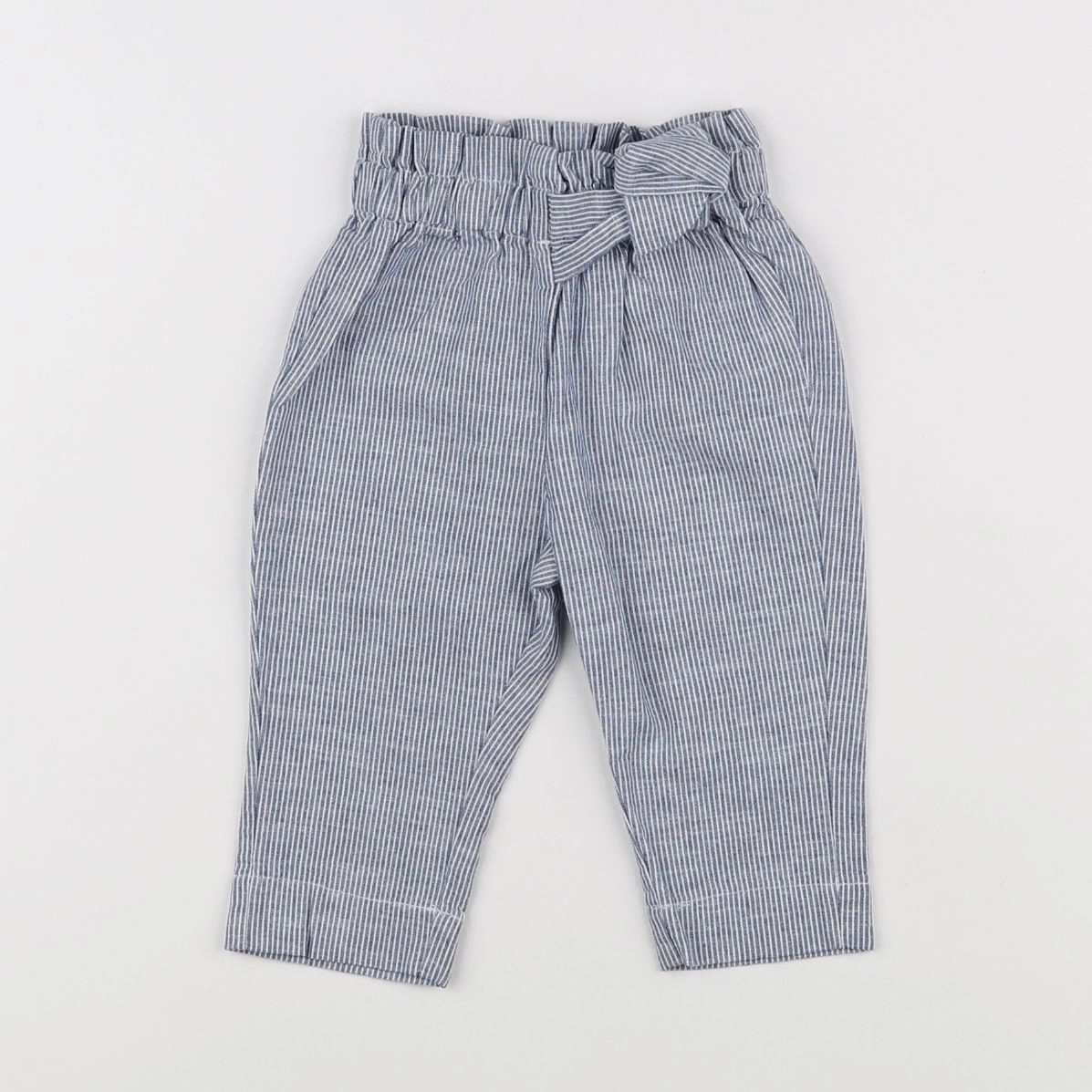 Vertbaudet - pantalon gris - 6 mois