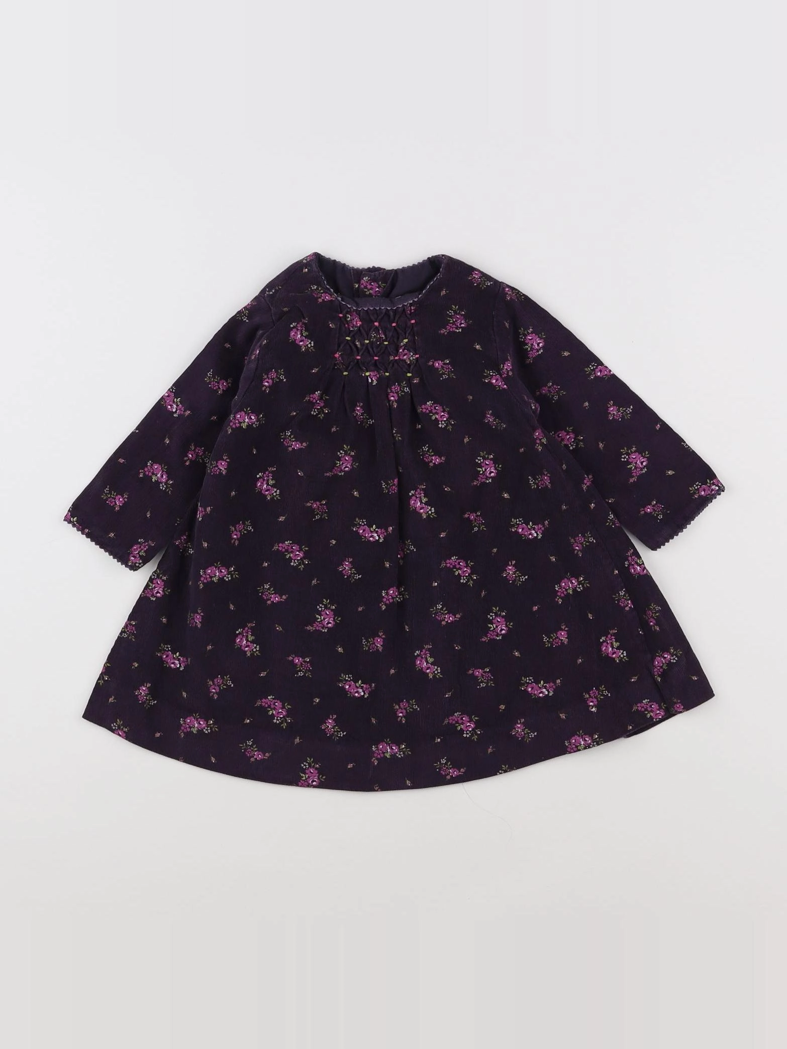 Natalys - robe violet - 6 mois
