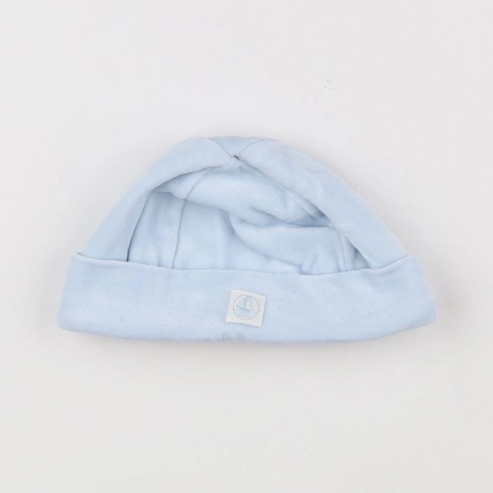 Petit Bateau - bonnet bleu - 6 mois