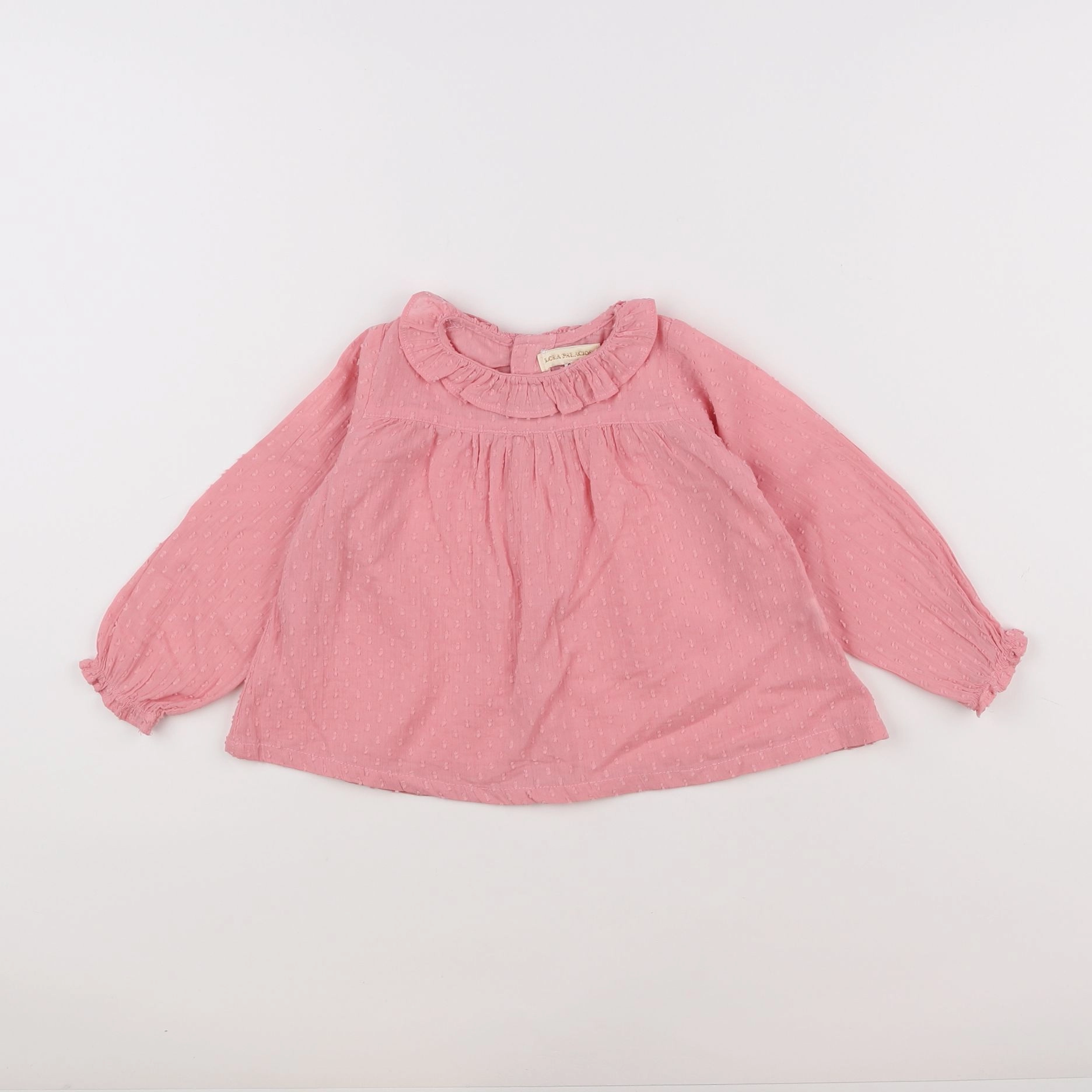 Lola Palacios - blouse rose - 2 ans