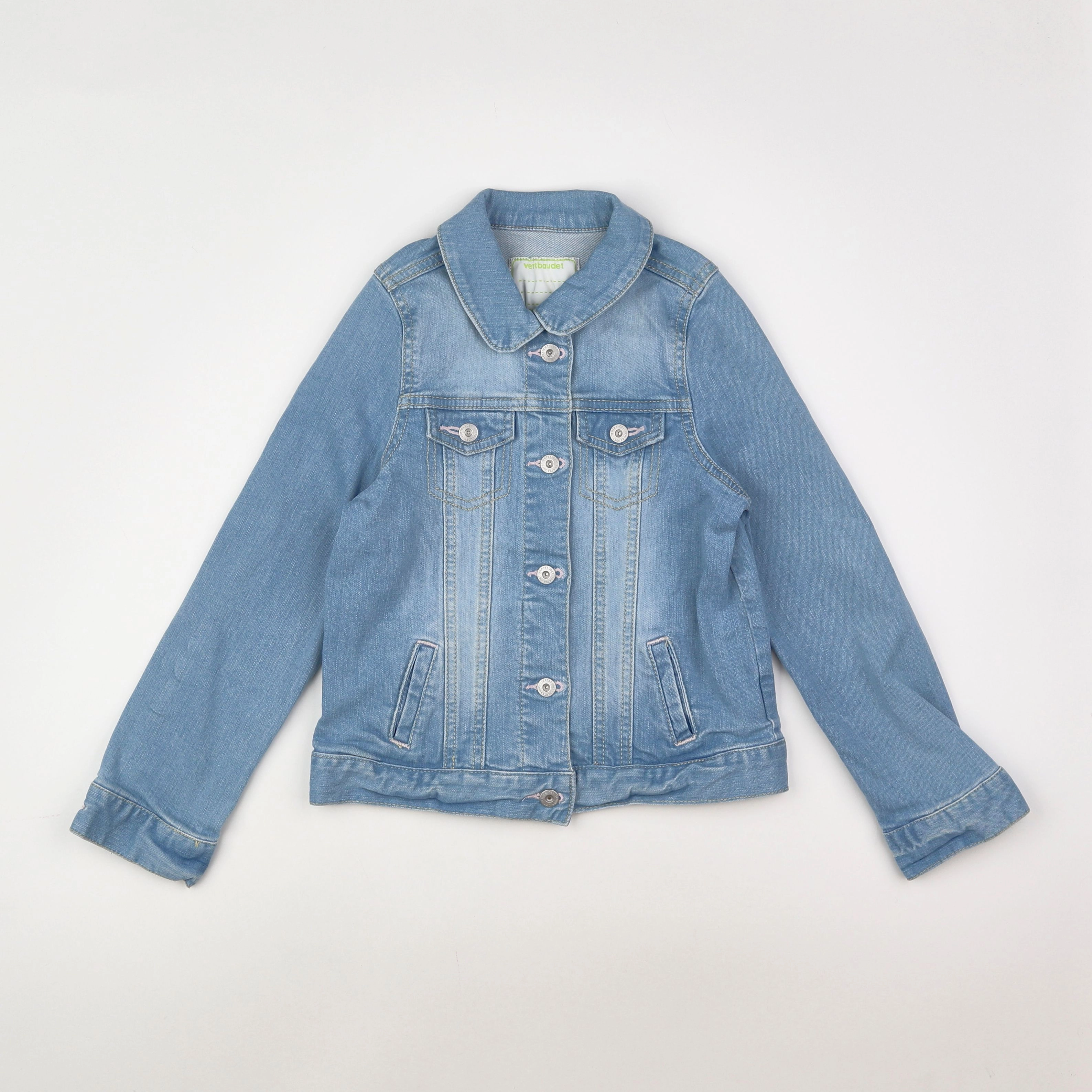 Vertbaudet - veste bleu - 8 ans