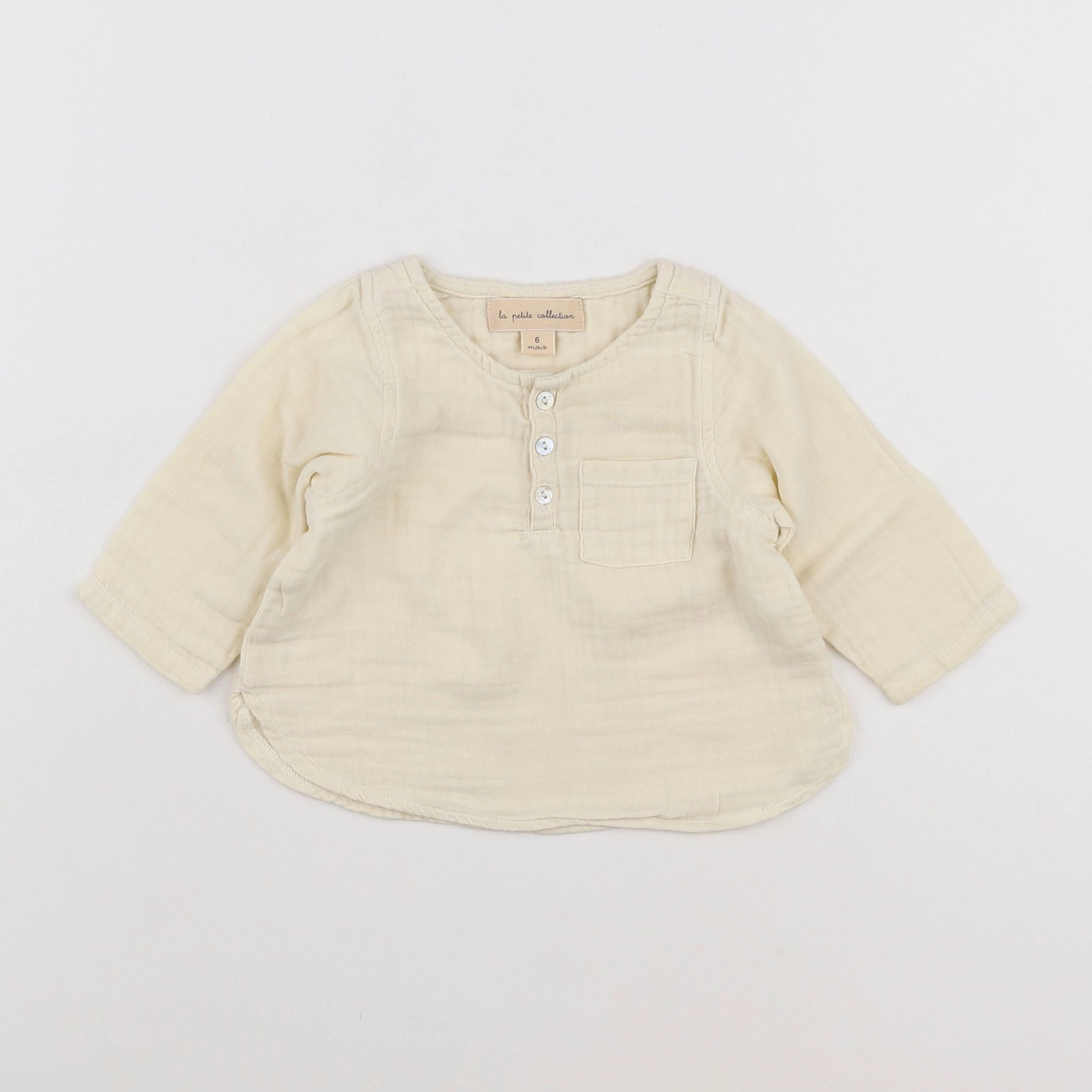 La Petite Collection - blouse beige - 6 mois