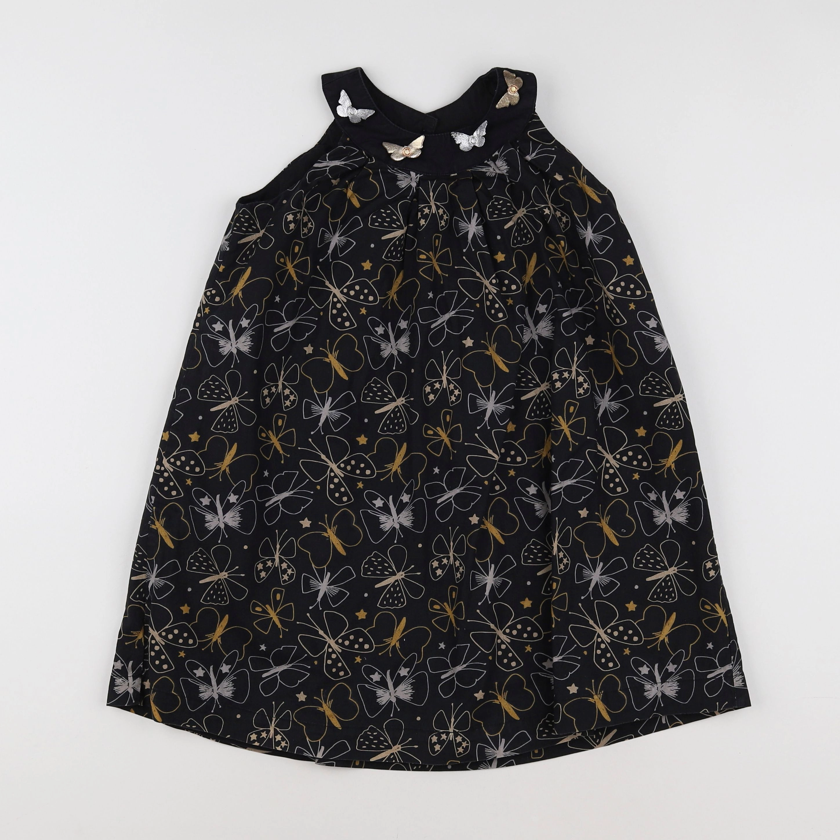 Vertbaudet - robe noir - 6 ans