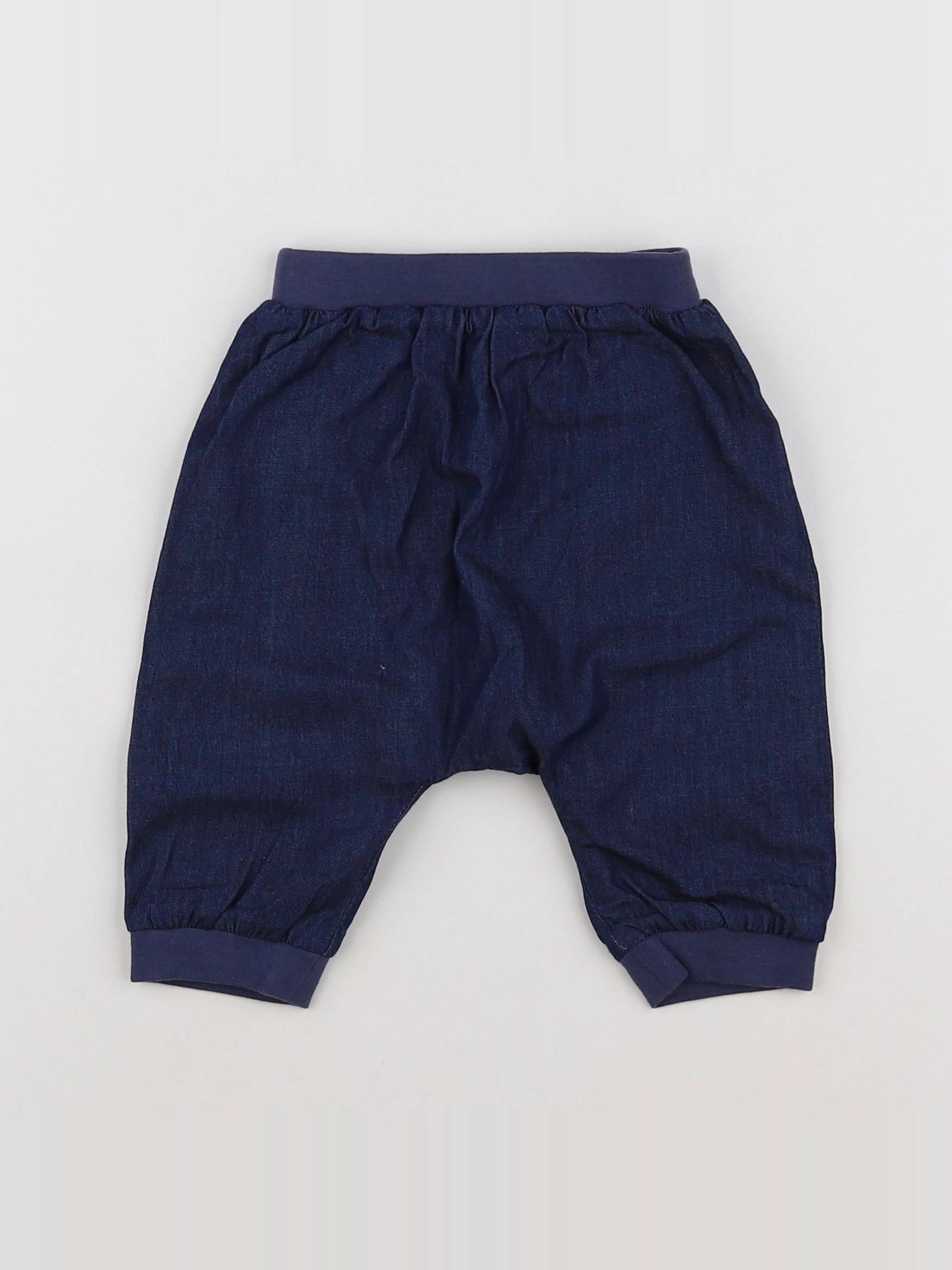 Boutchou - pantalon bleu - 6 mois