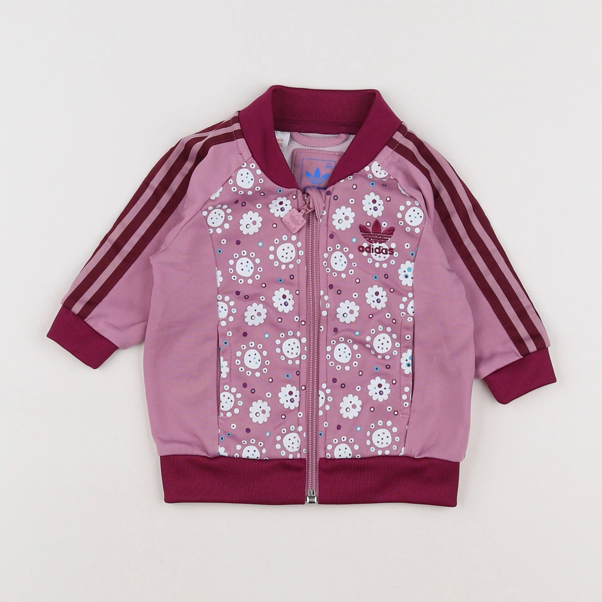 Adidas - sweat rose - 3 mois