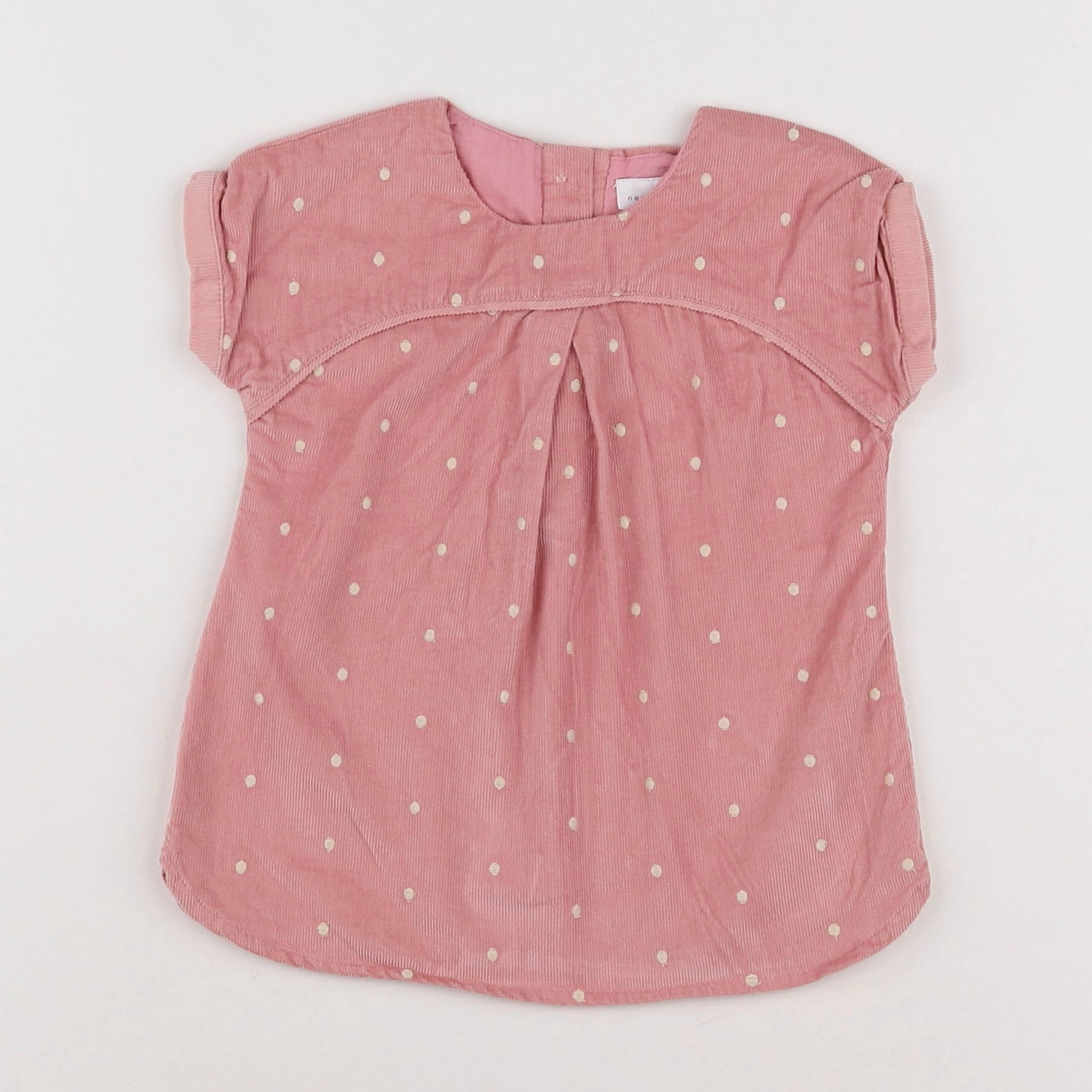 Next - robe rose - 3/6 mois